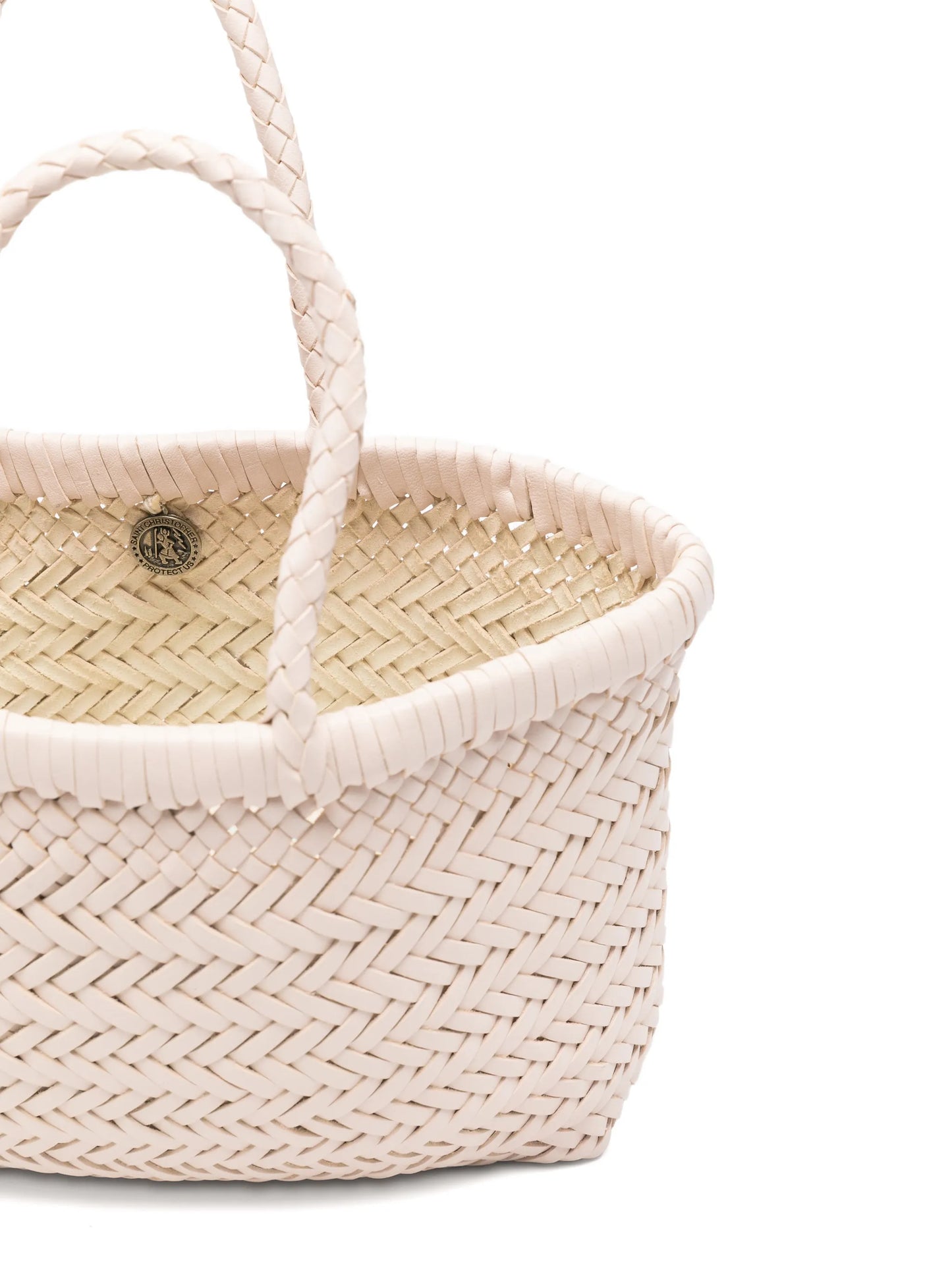 Flat Gora woven tote bag