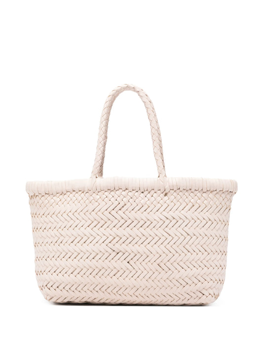 Flat Gora woven tote bag