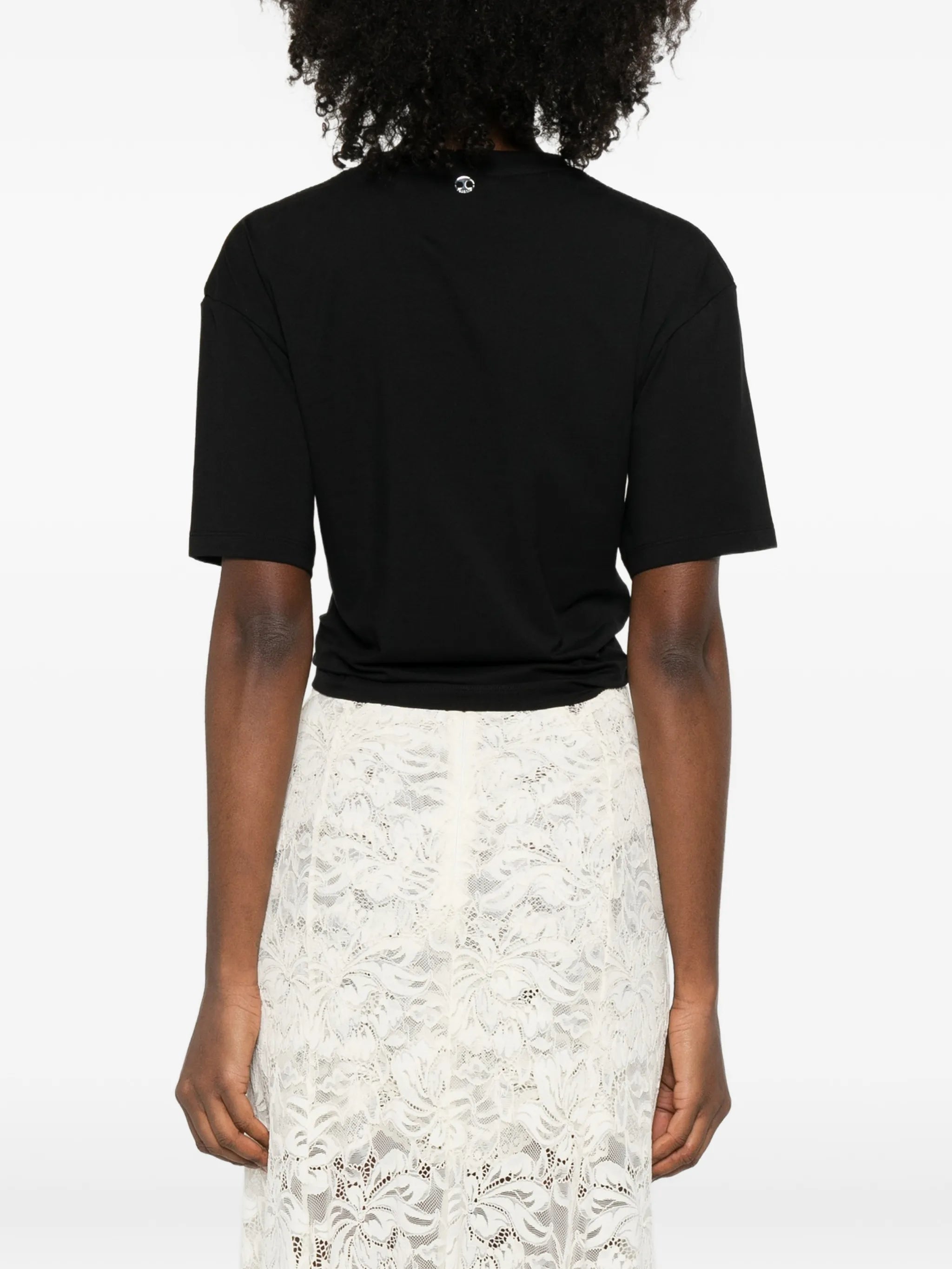 ring-detail T-shirt