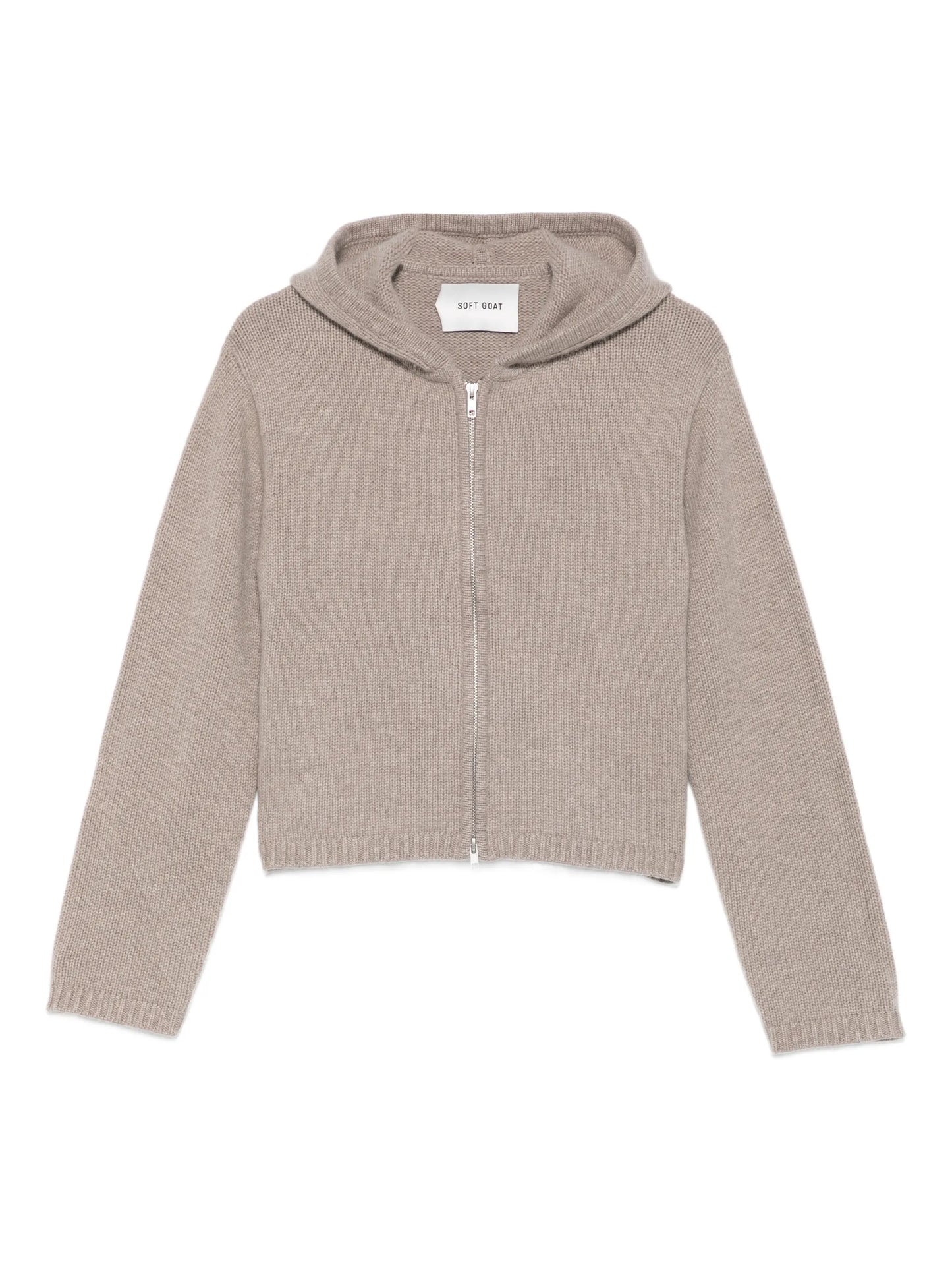 chunky zip cardigan