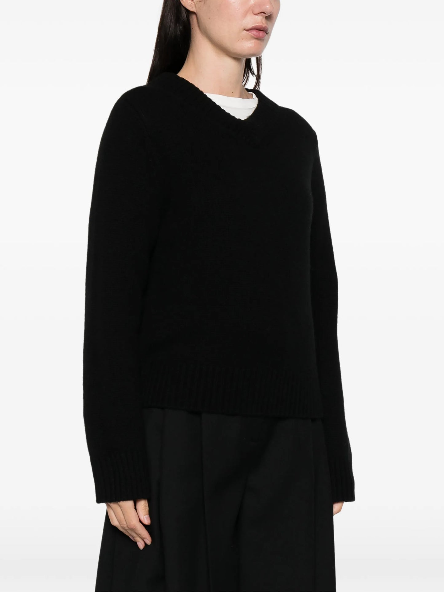 V-neck sweater