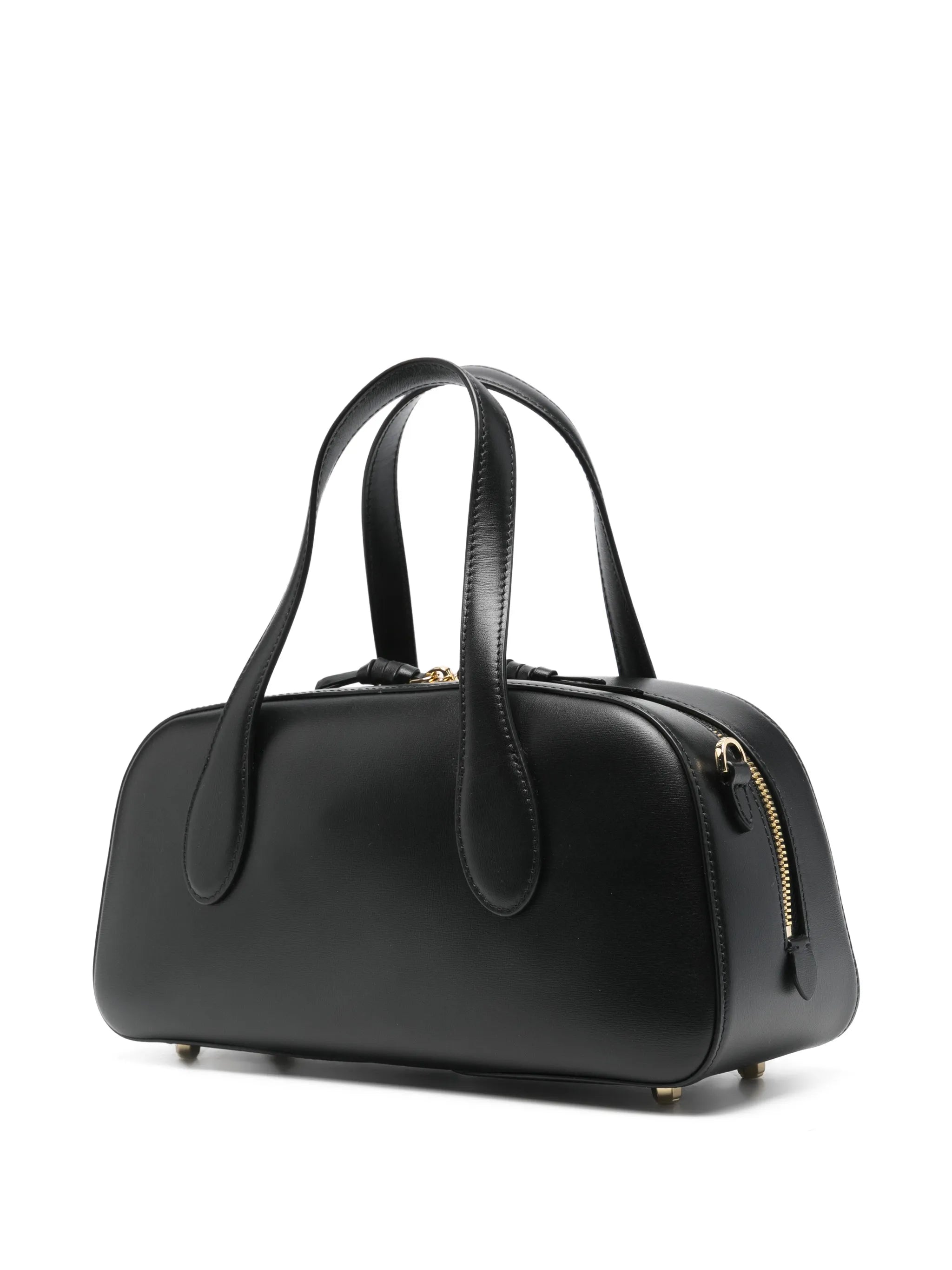 Asra Boston buckle small tote bag