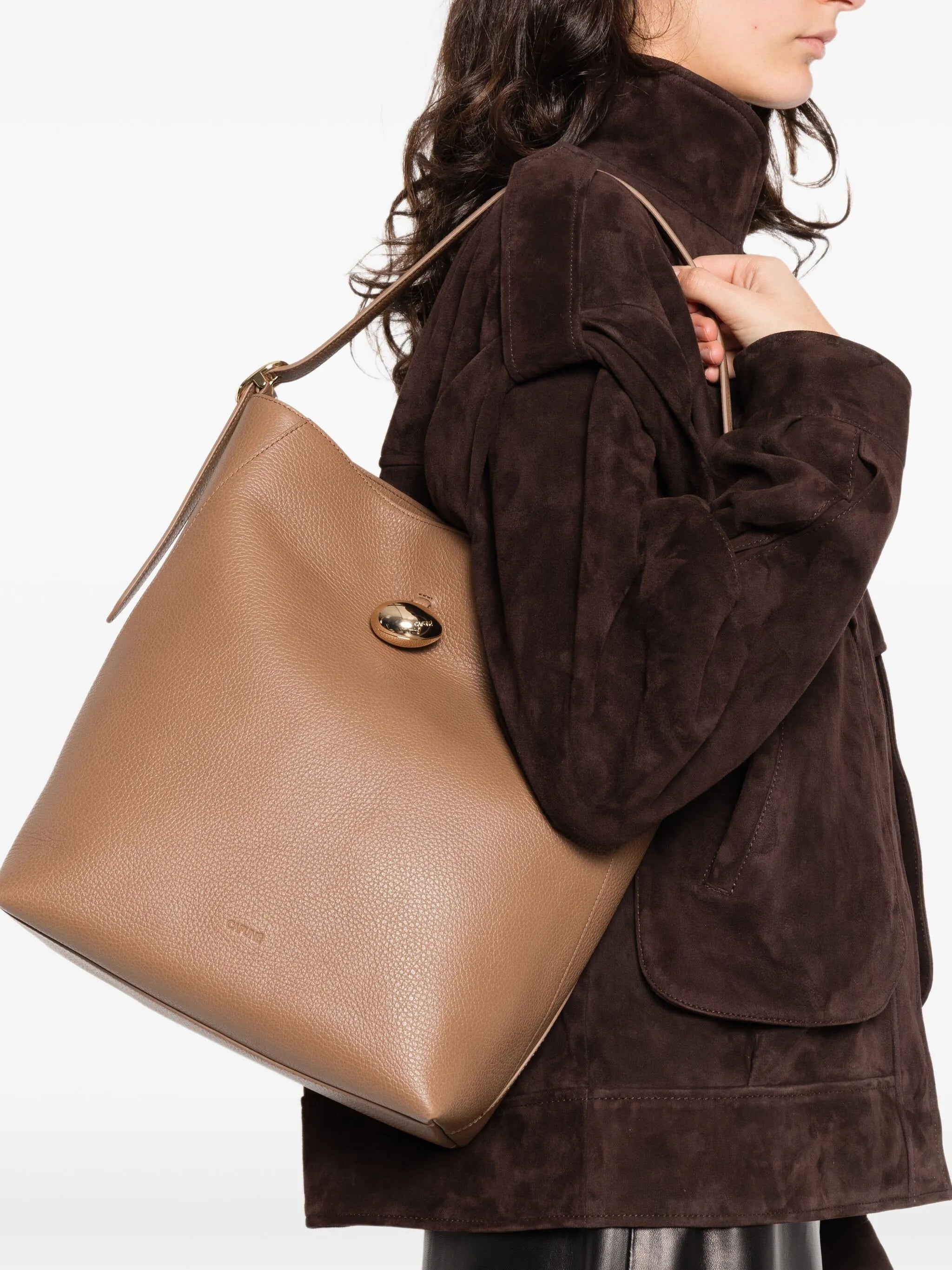 Drop bucket bag