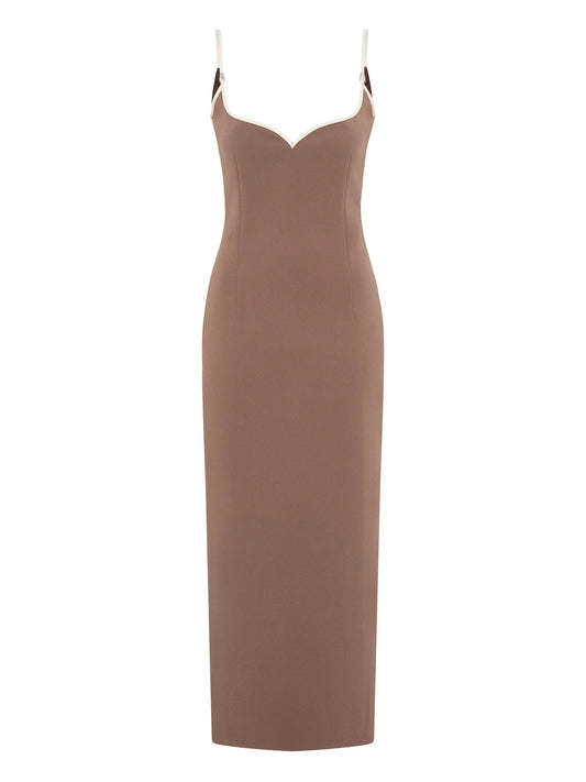 Heart midi dress