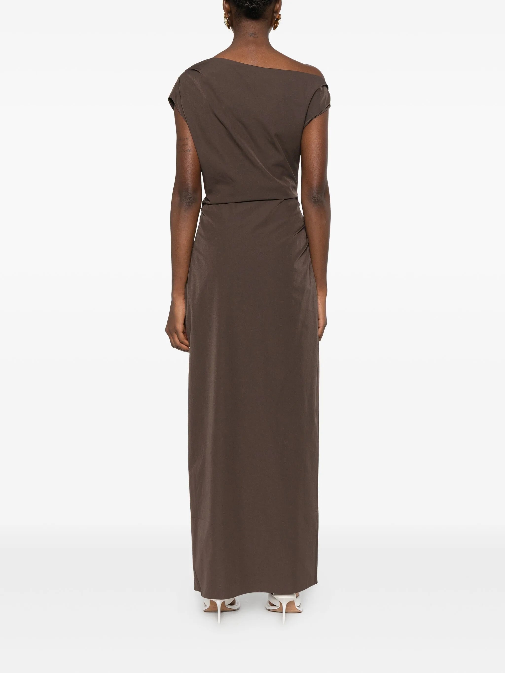 Sol off-shoulder maxi dress