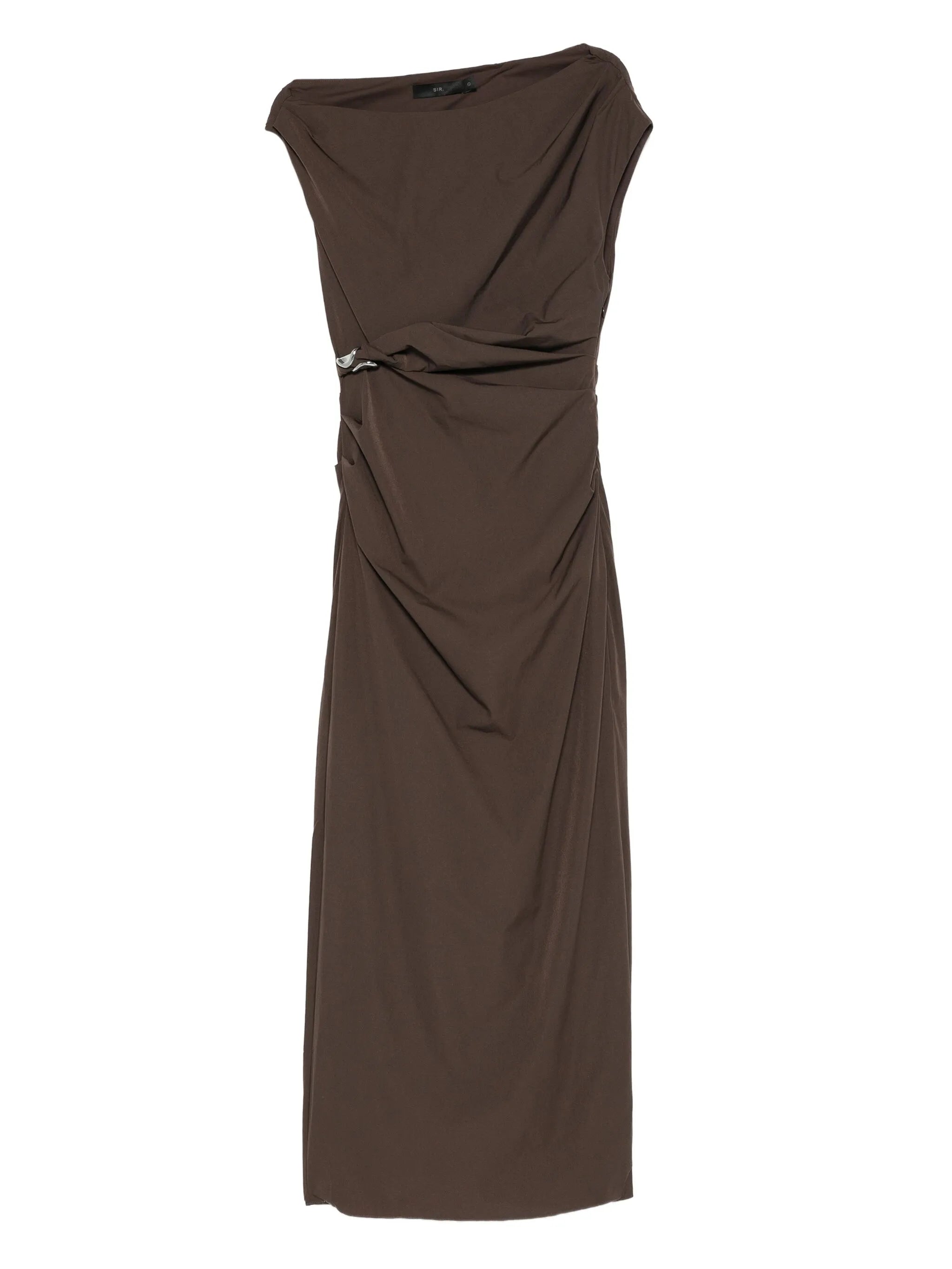 Sol off-shoulder maxi dress