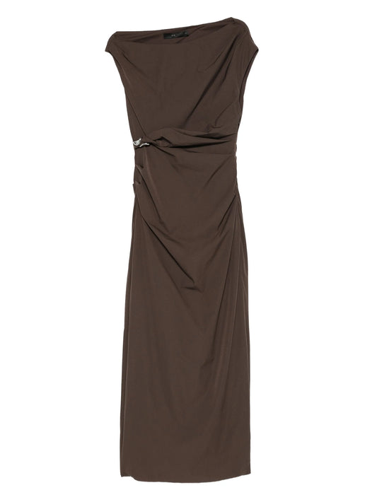 Sol off-shoulder maxi dress