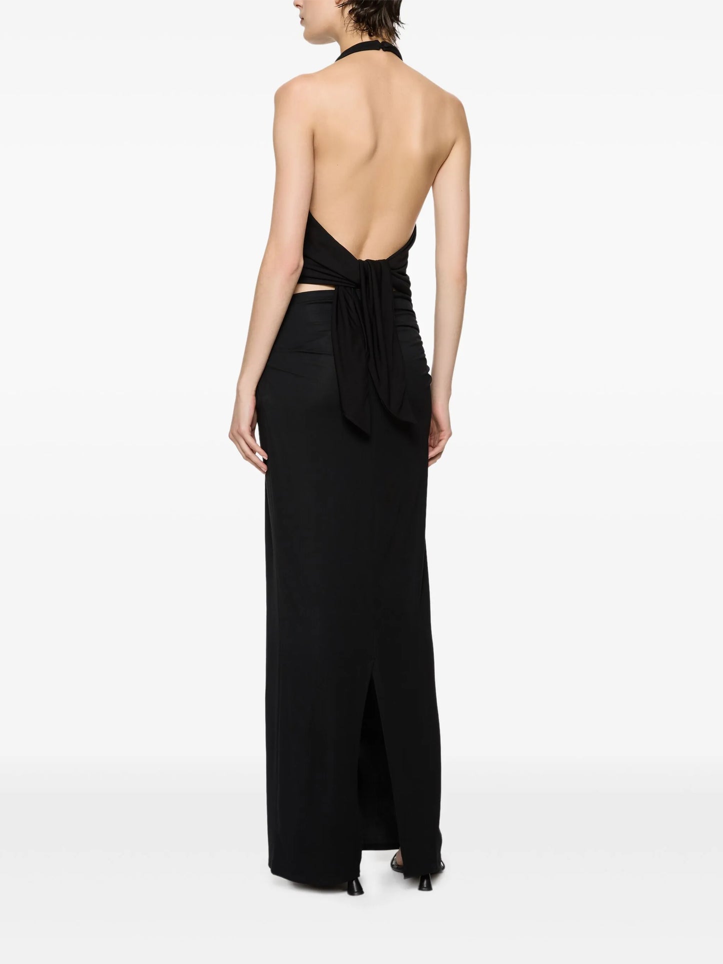 knotted maxi skirt