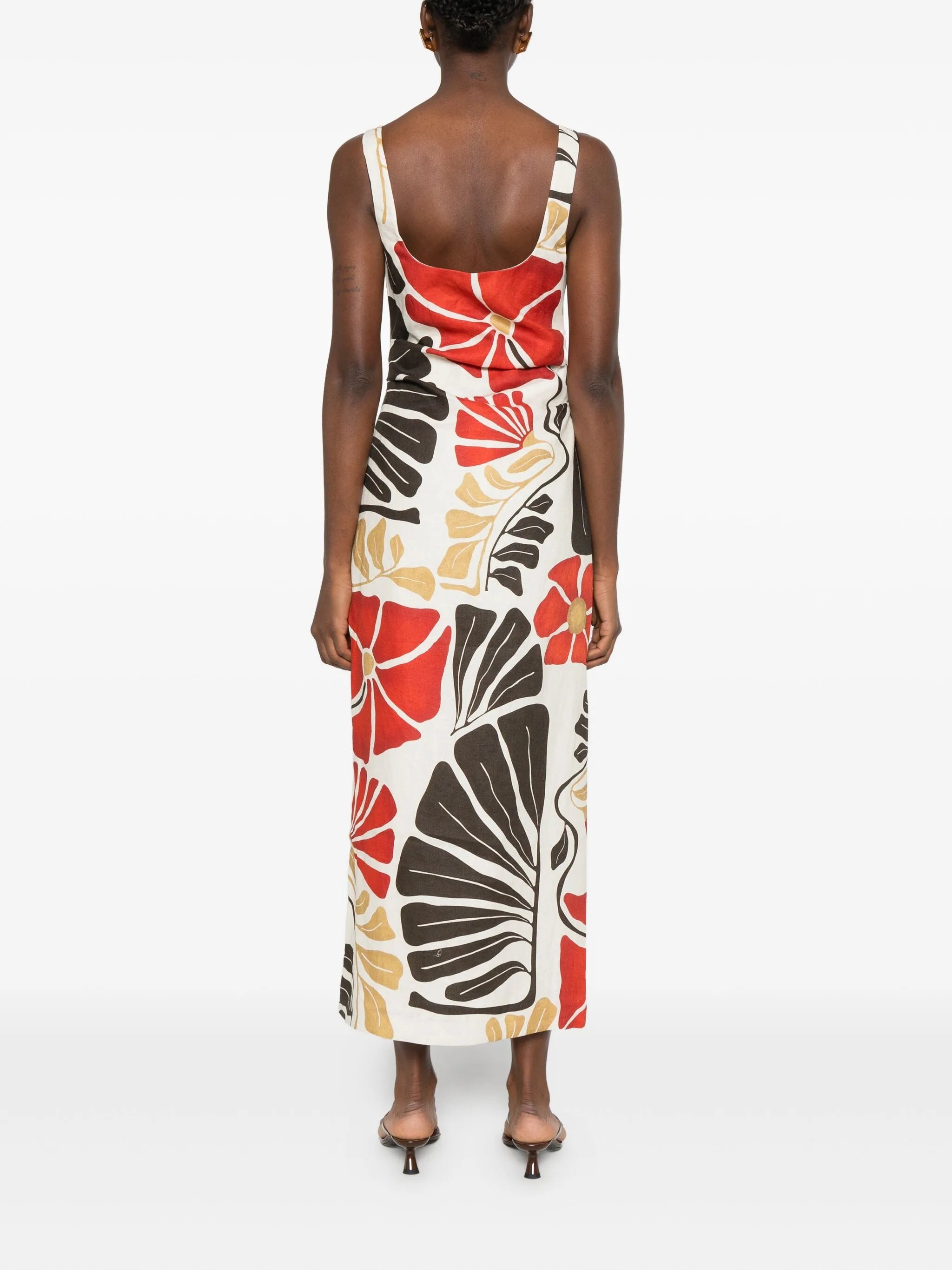 Julietta floral-print maxi dress