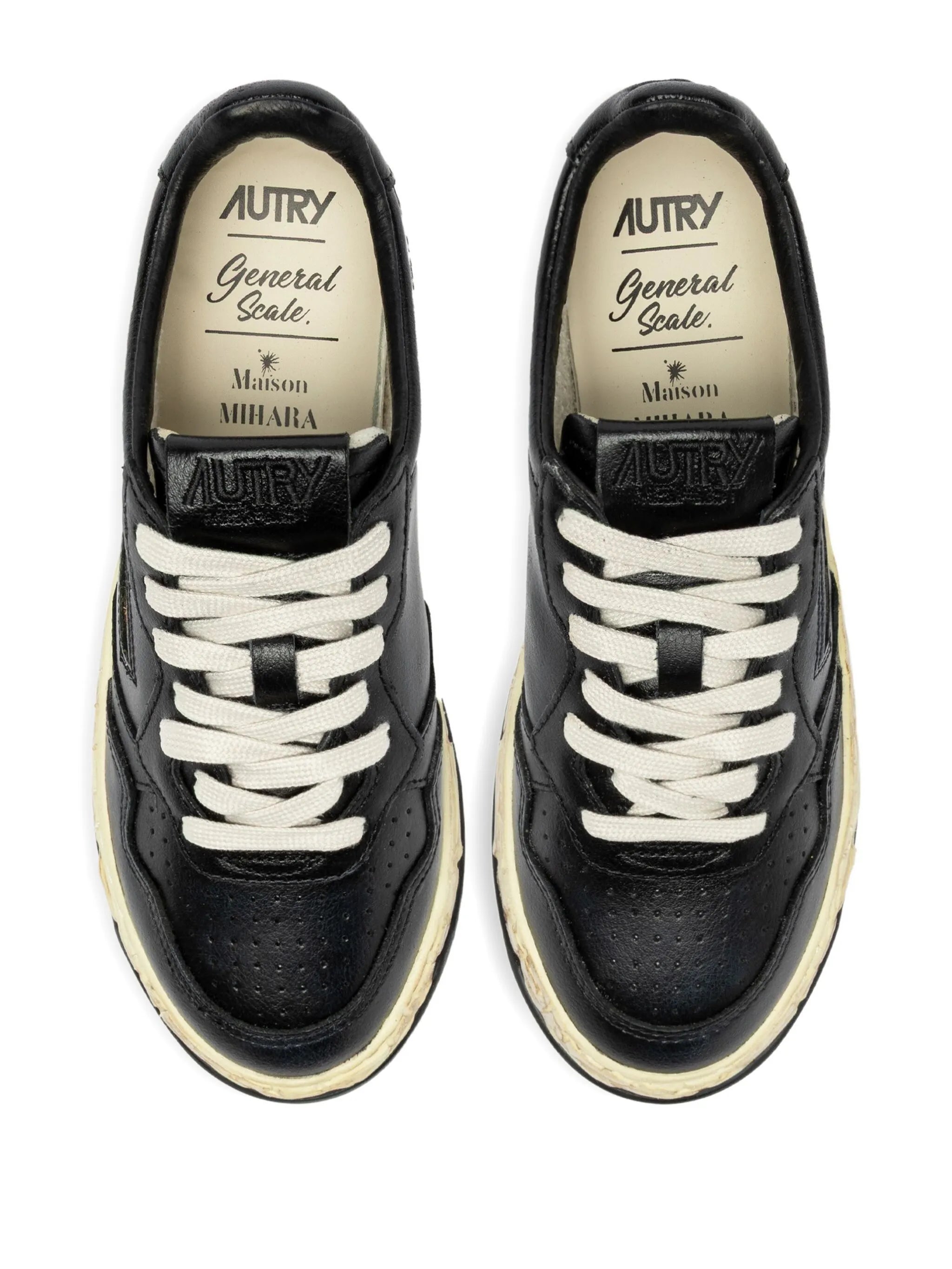 x Maison Mihara Yasuhiro Medalist low leather sneakers