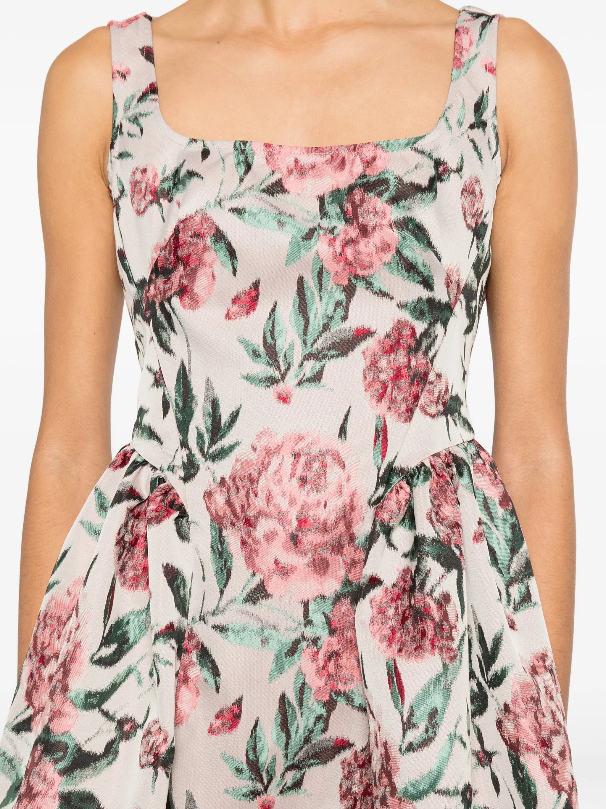 floral midi dress