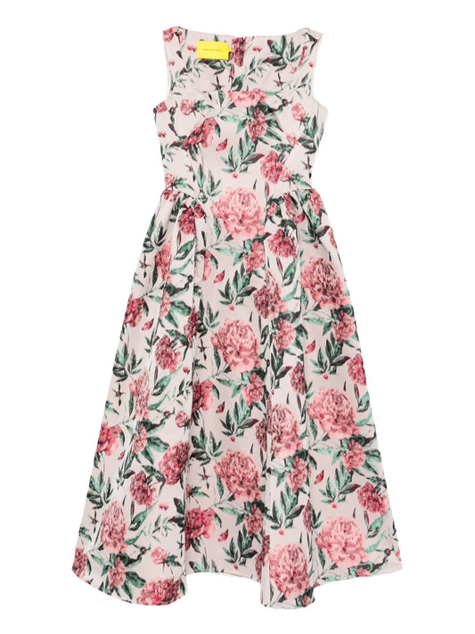 floral midi dress