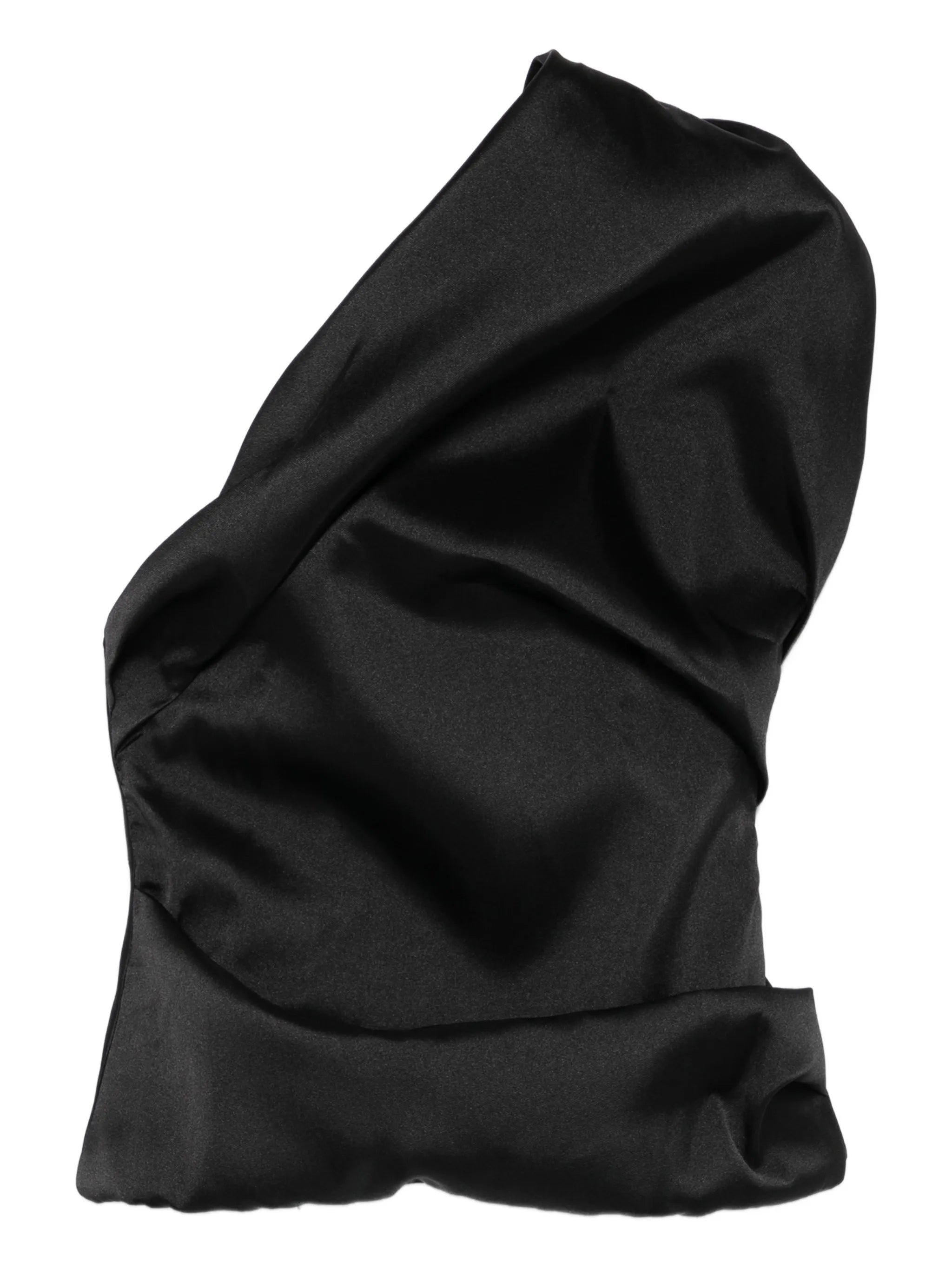 Mikado draped asymmetric top