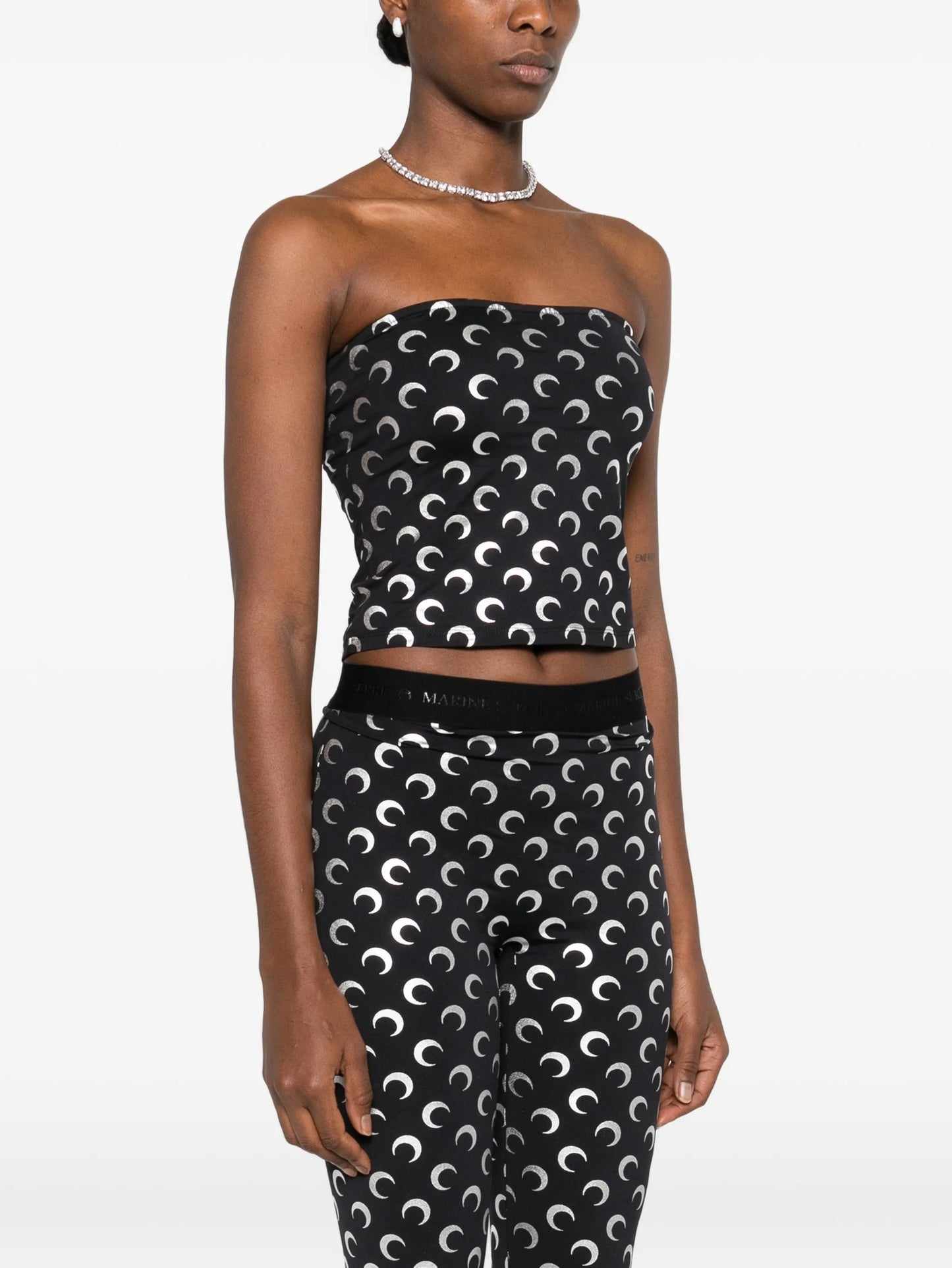 Moon-print top