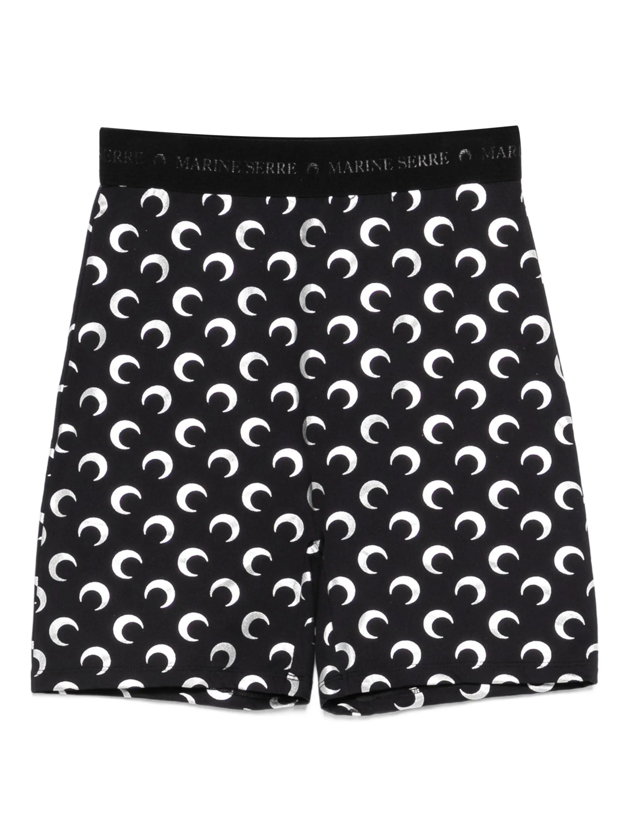 Moon-printed shorts