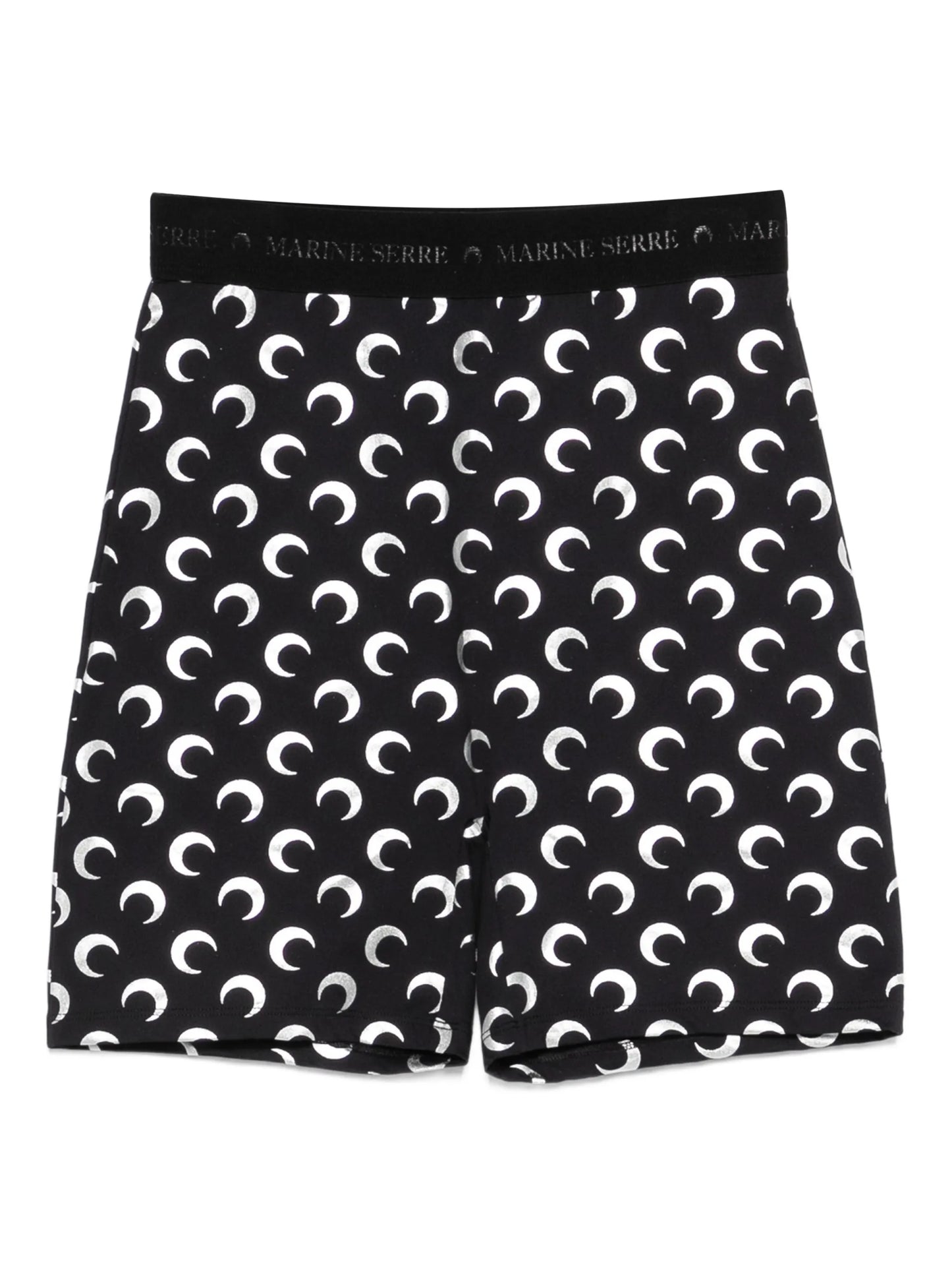 Moon-printed shorts