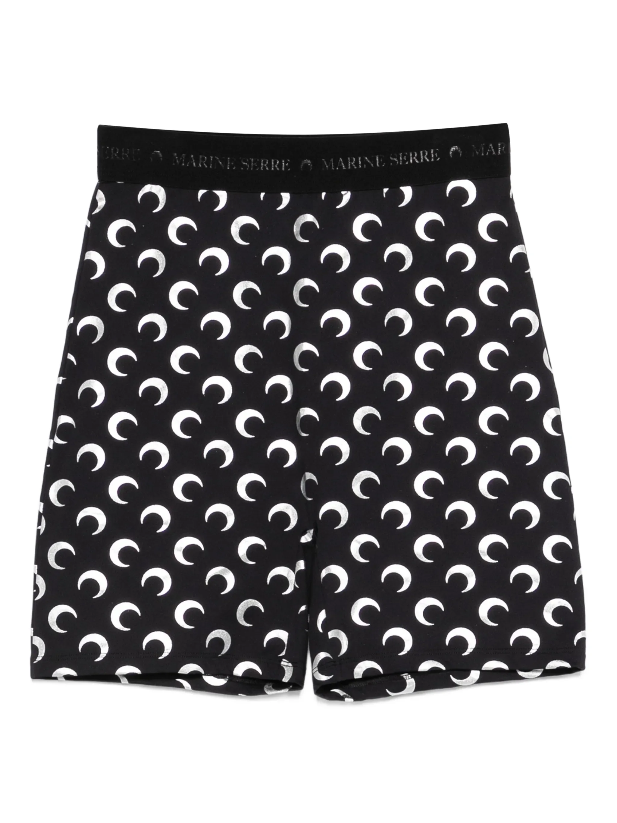 Moon-printed shorts