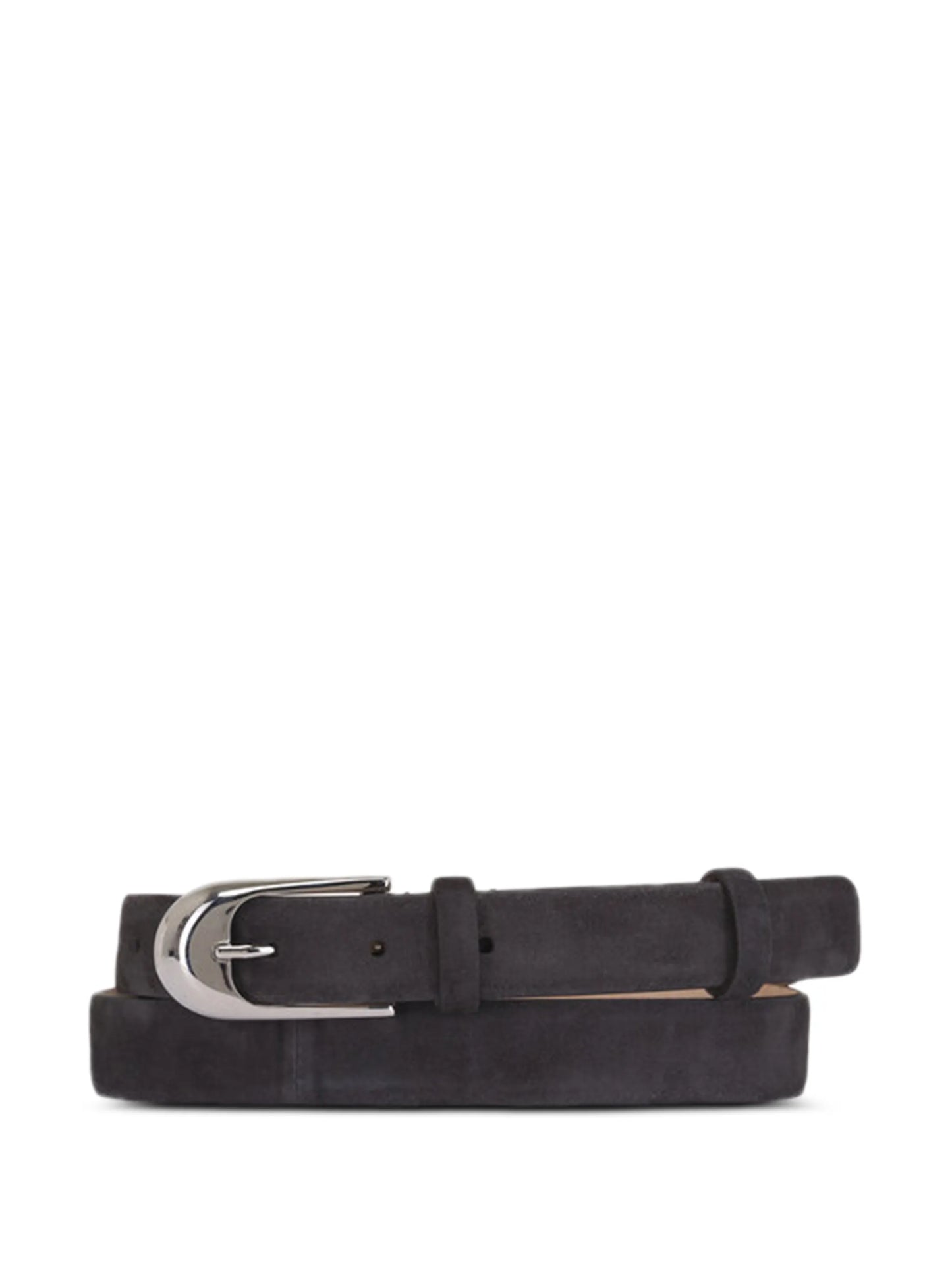 Dome leather belt