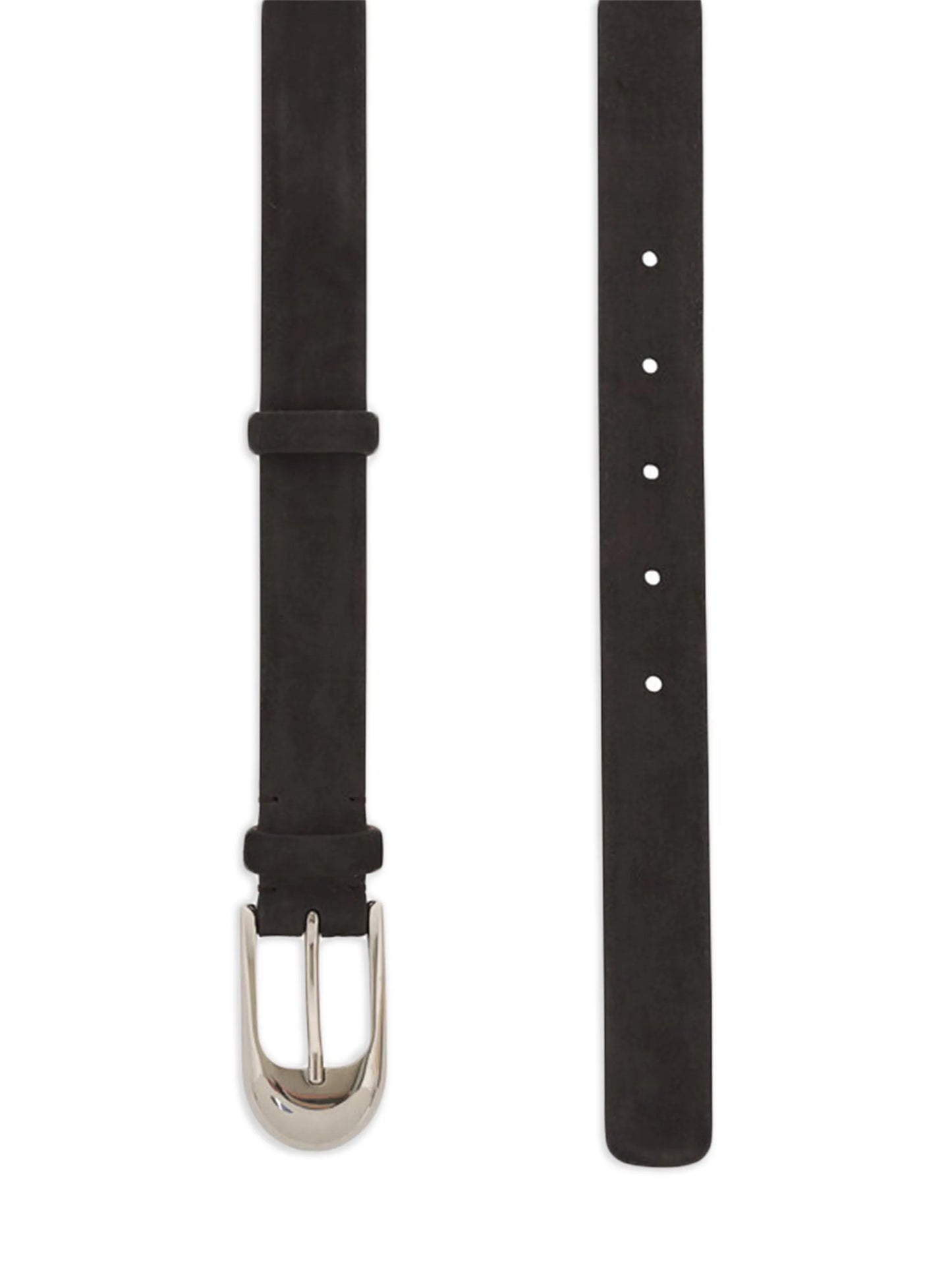 Dome leather belt