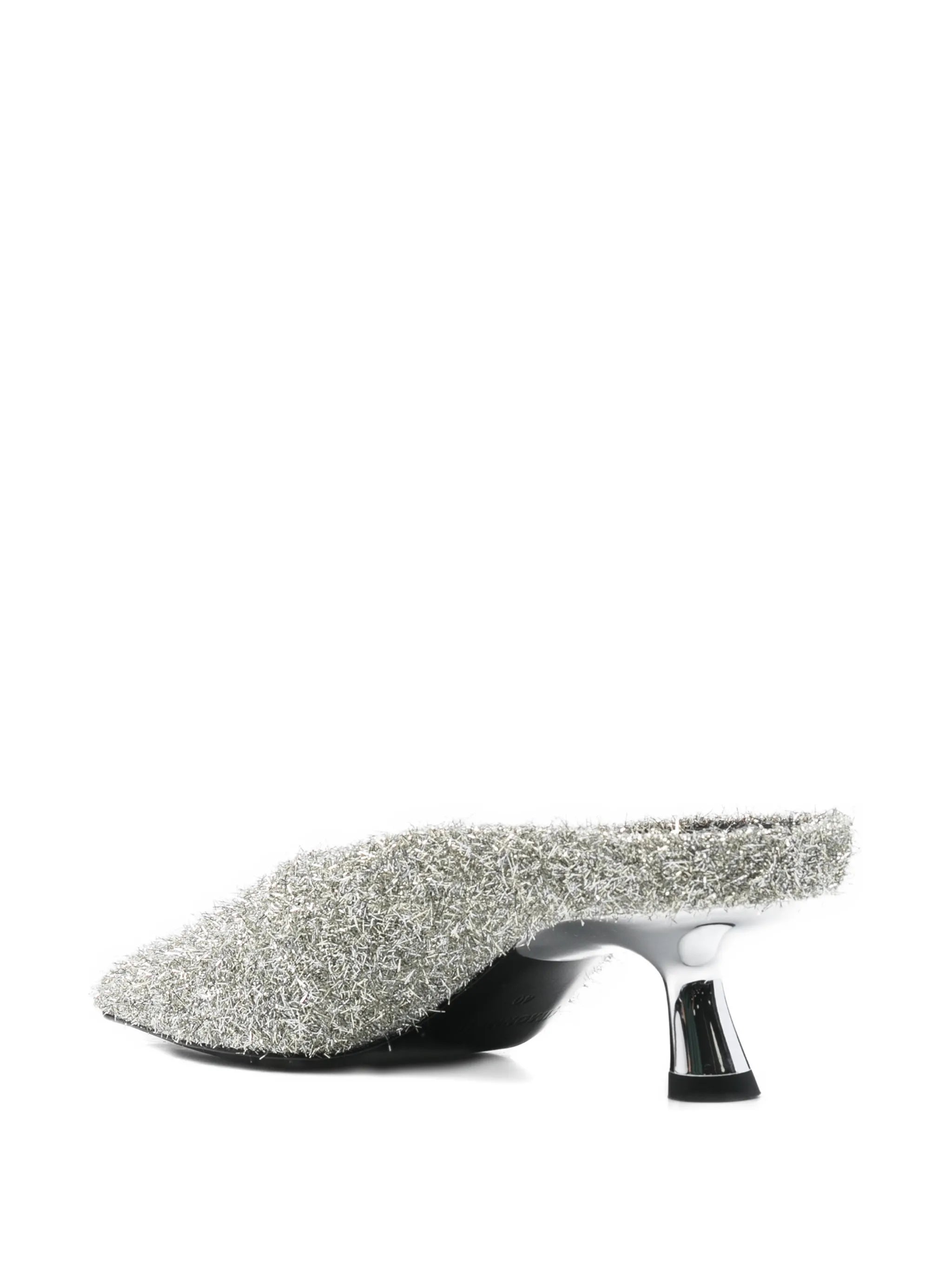 55mm pointed-toe heeled mules
