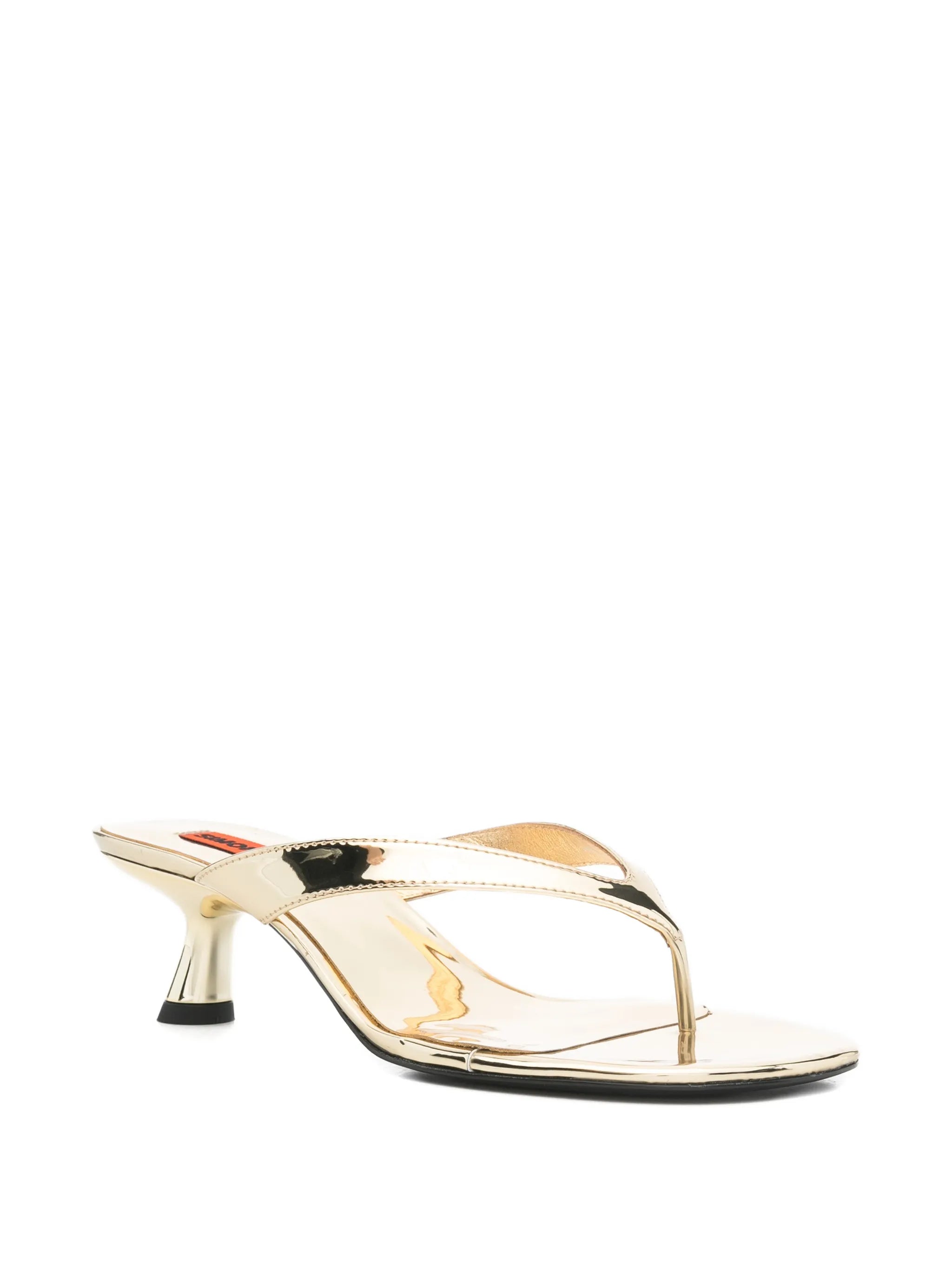 thong heel sandals