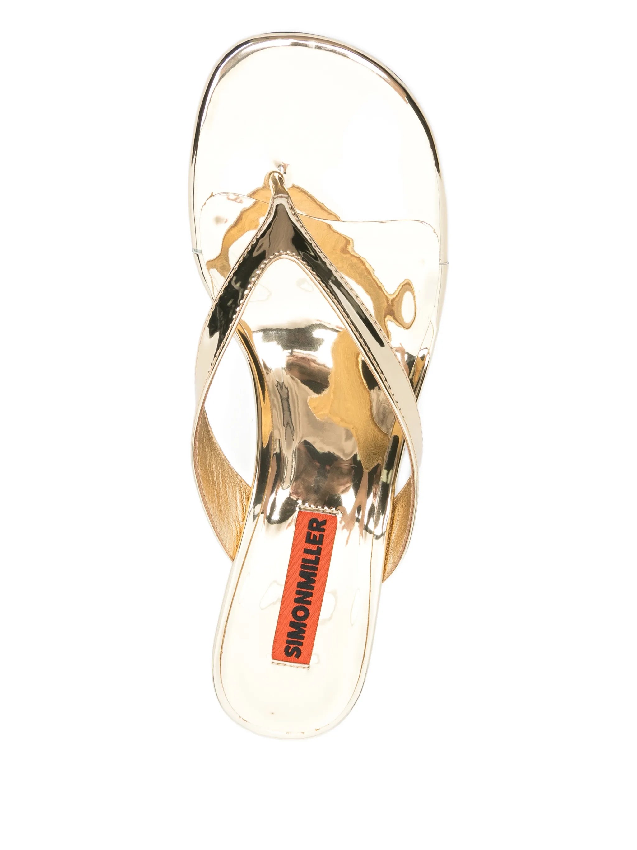 thong heel sandals