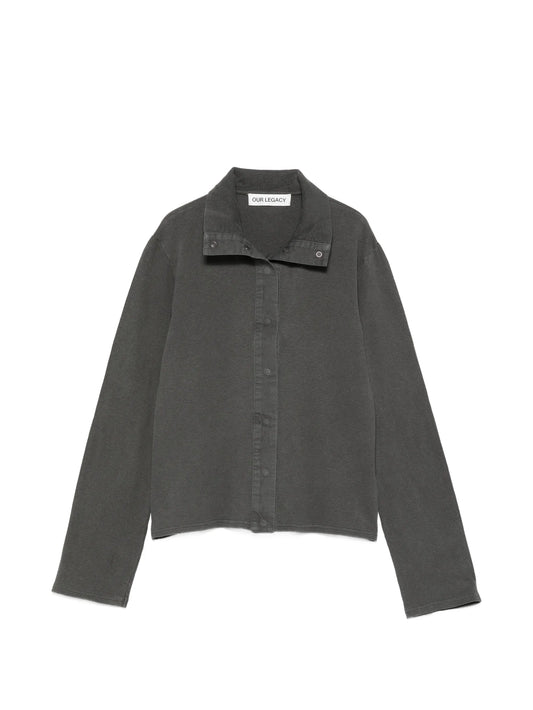 Tornado buttoned collared cardigan