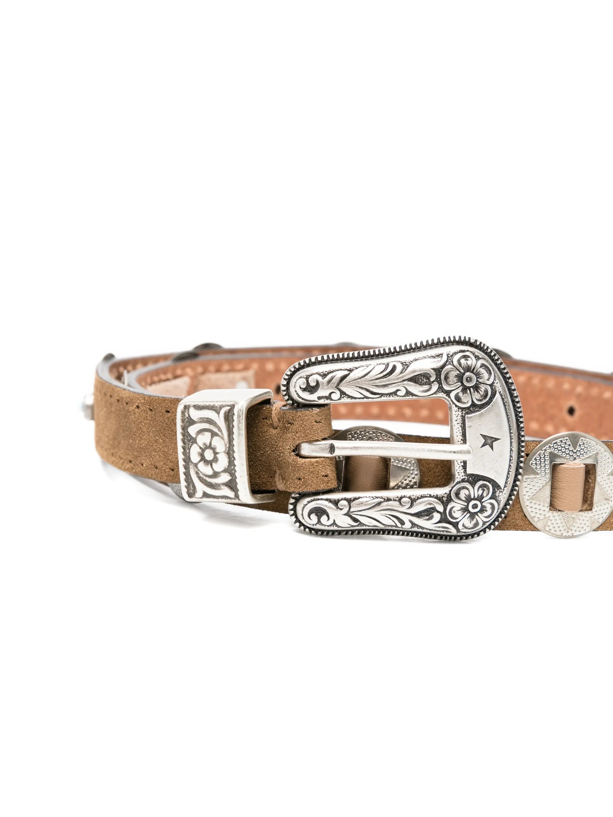 thin Lace leather belt