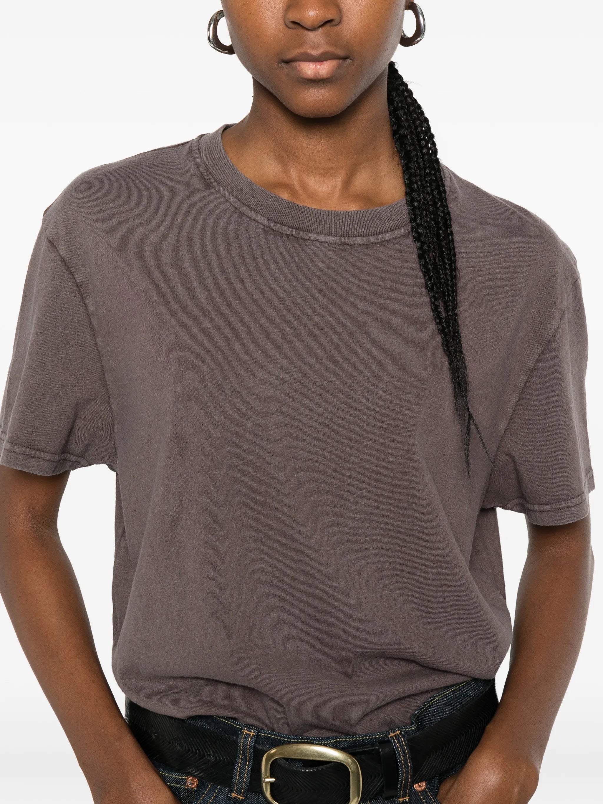 crew-neck T-shirt
