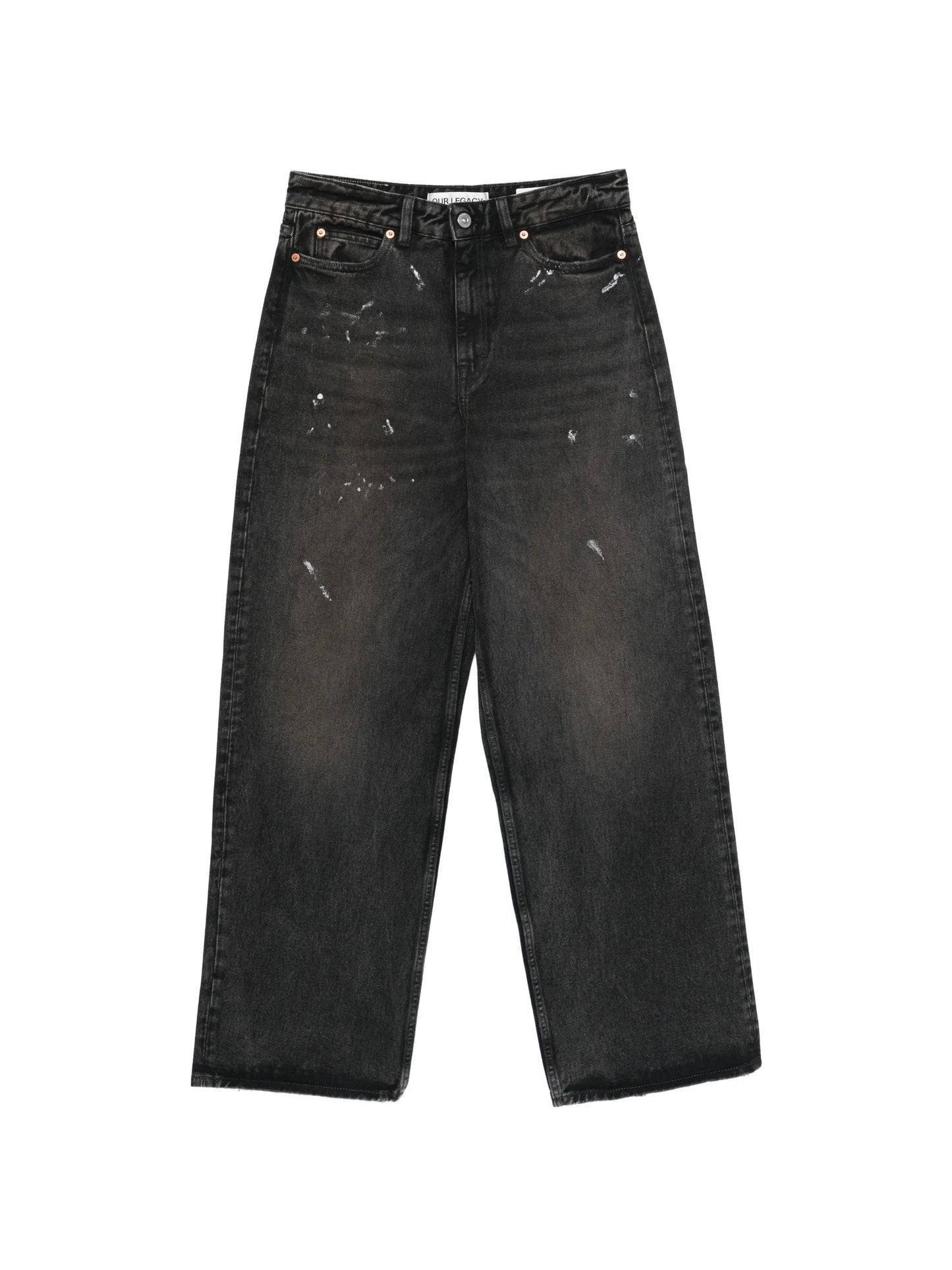 Full Cut washed-effect jeans