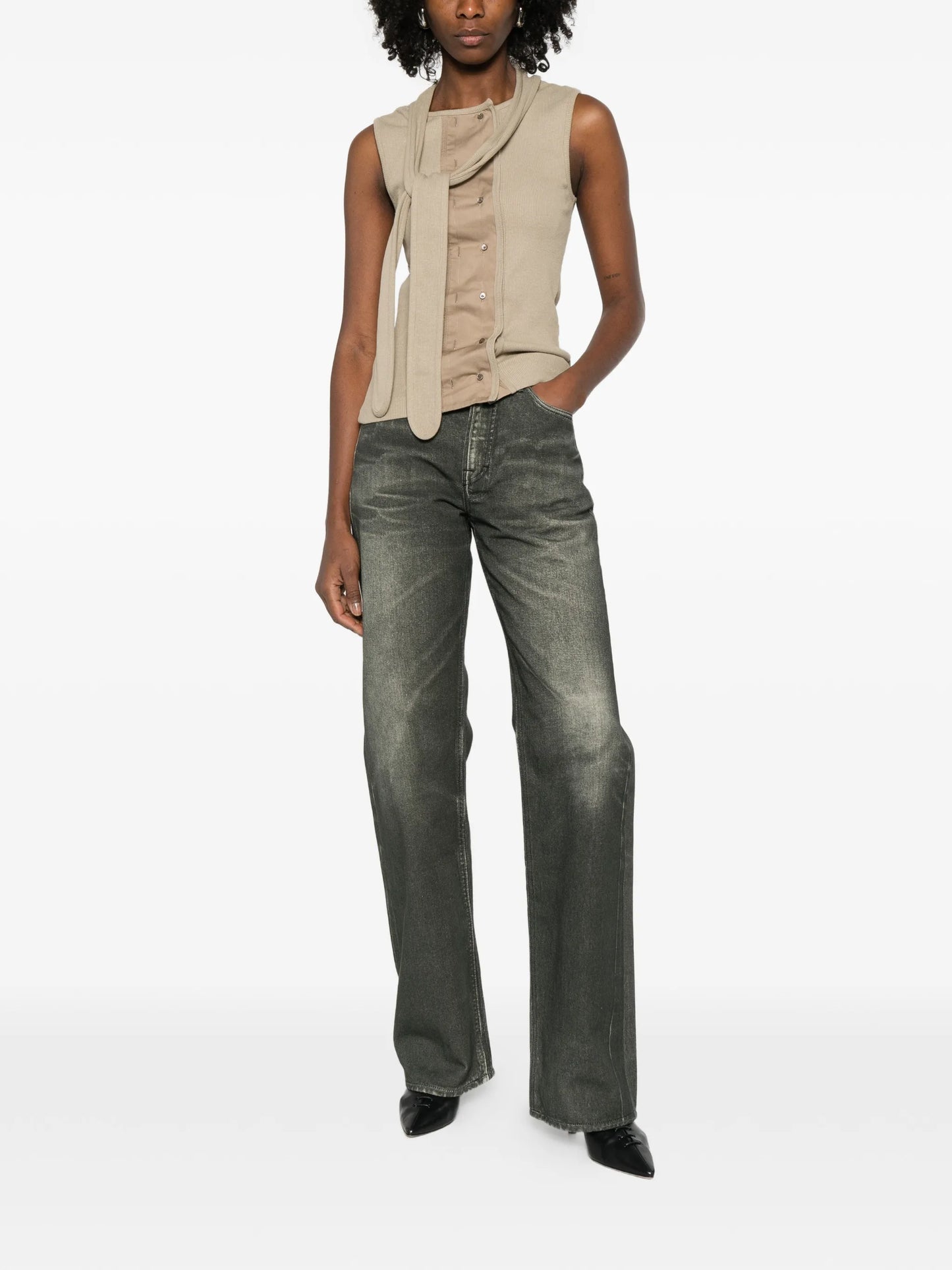 Wata Cut straight-leg jeans
