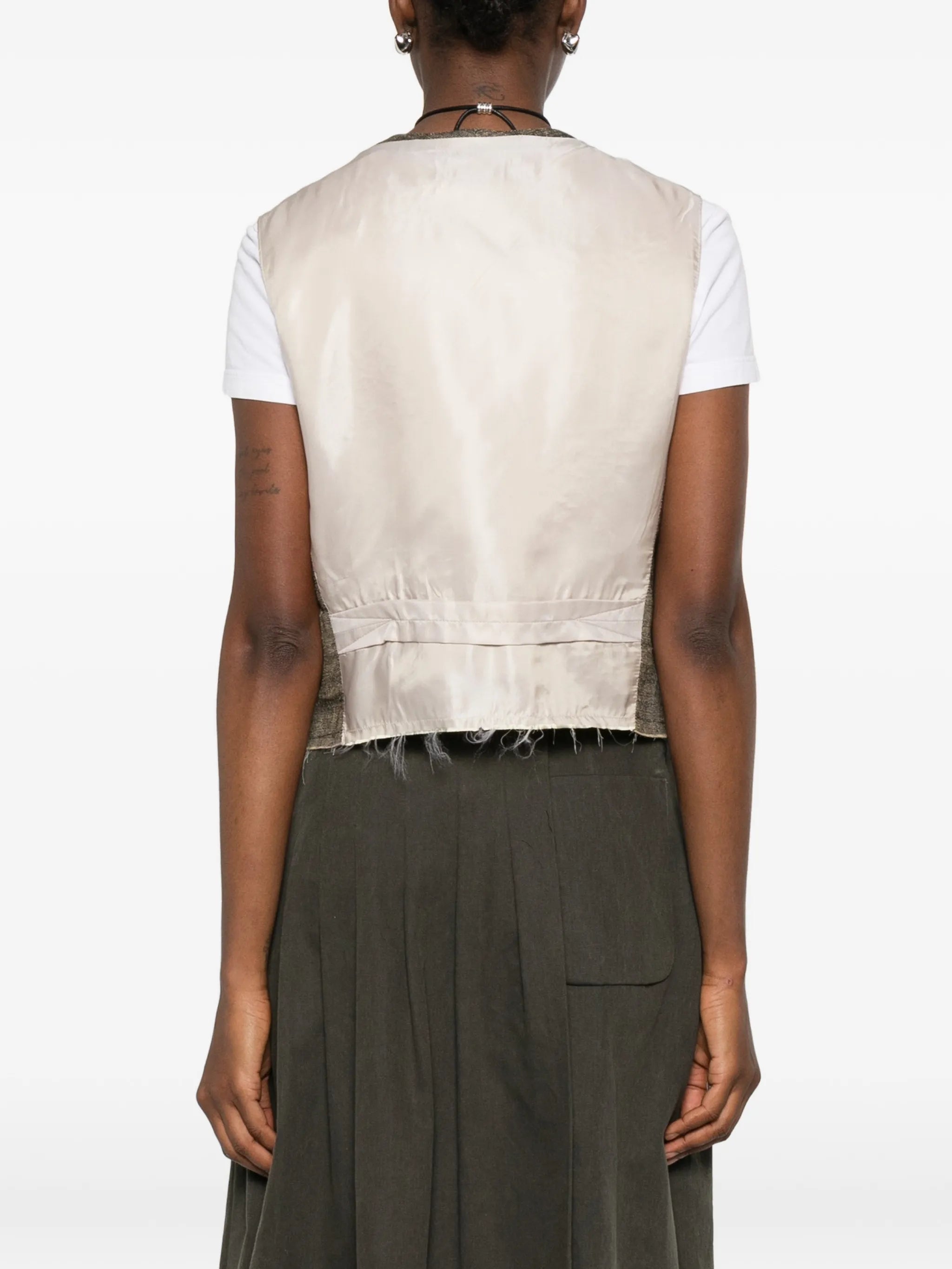 Base V-neck waistcoat