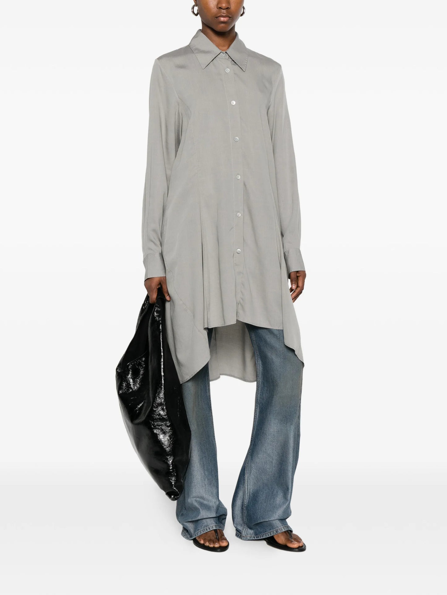 Flux asymmetric shirt