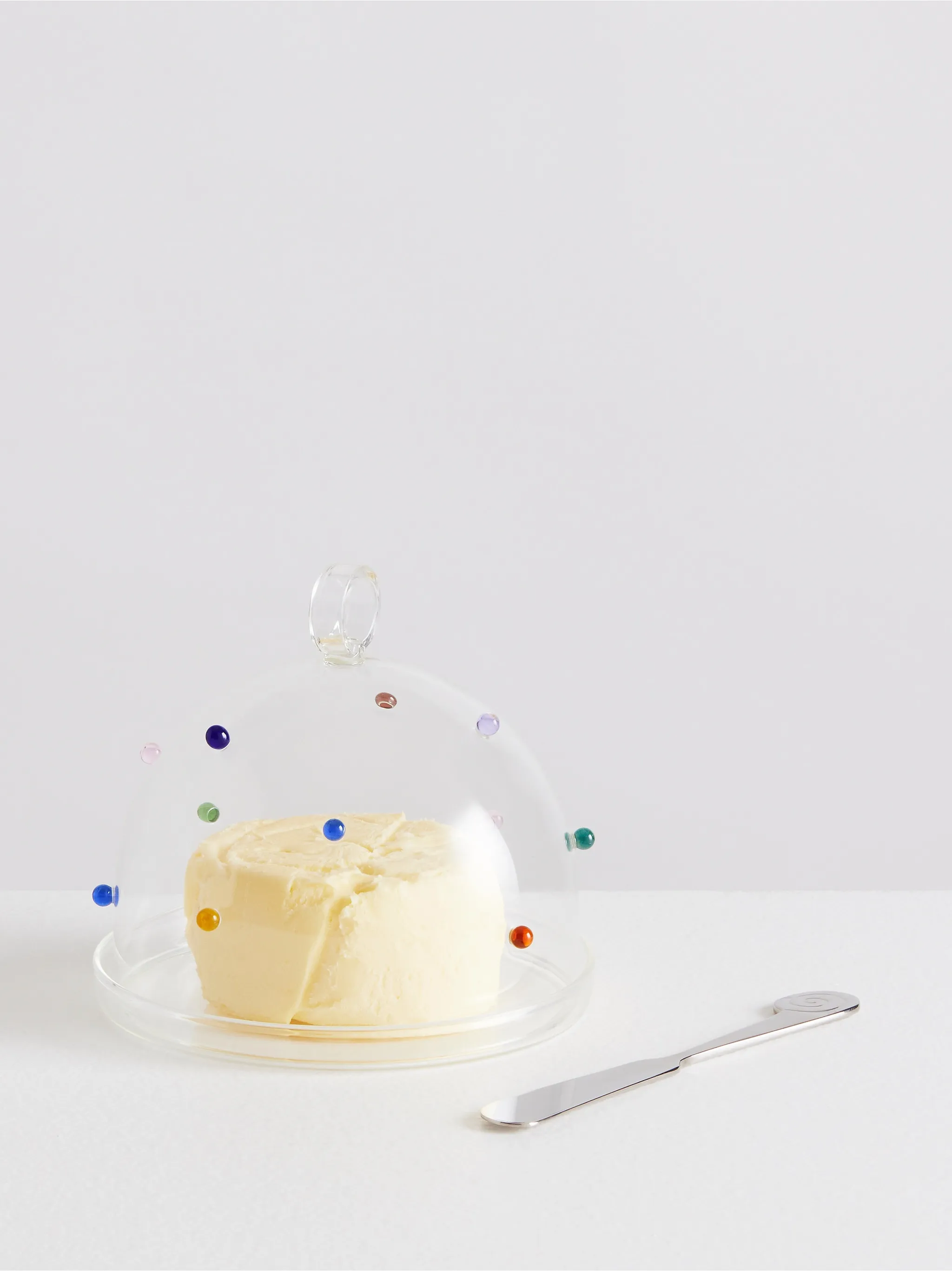 pomponette bell glass