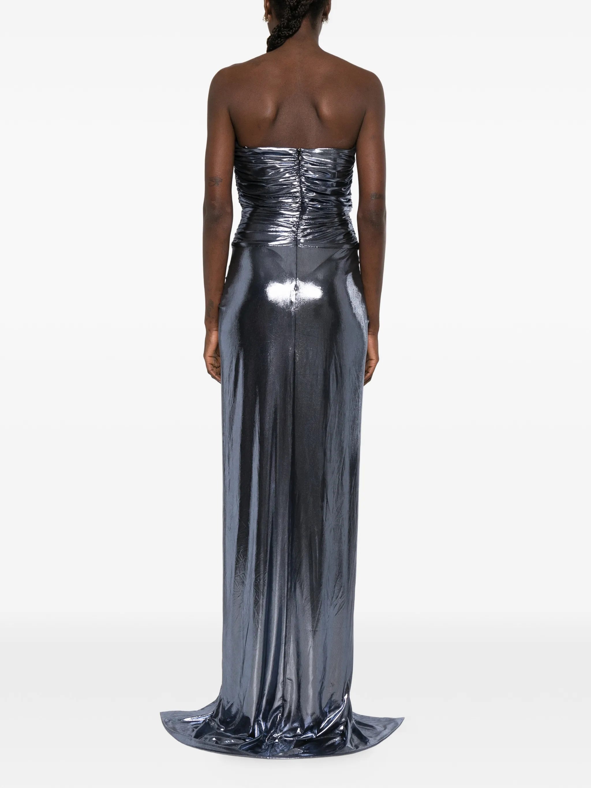 Maytal ruched maxi dress