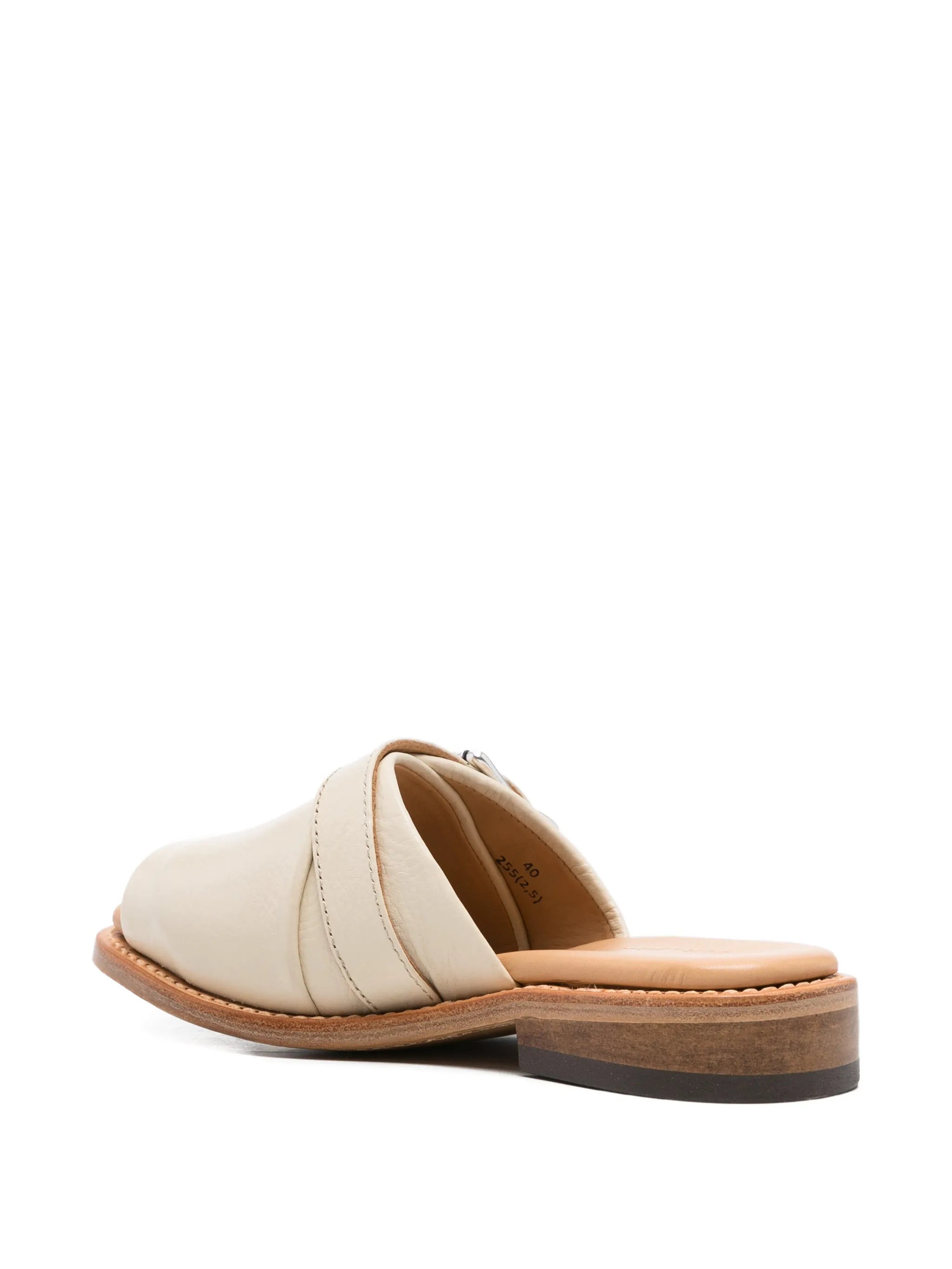 Ginza buckle-strap sandals