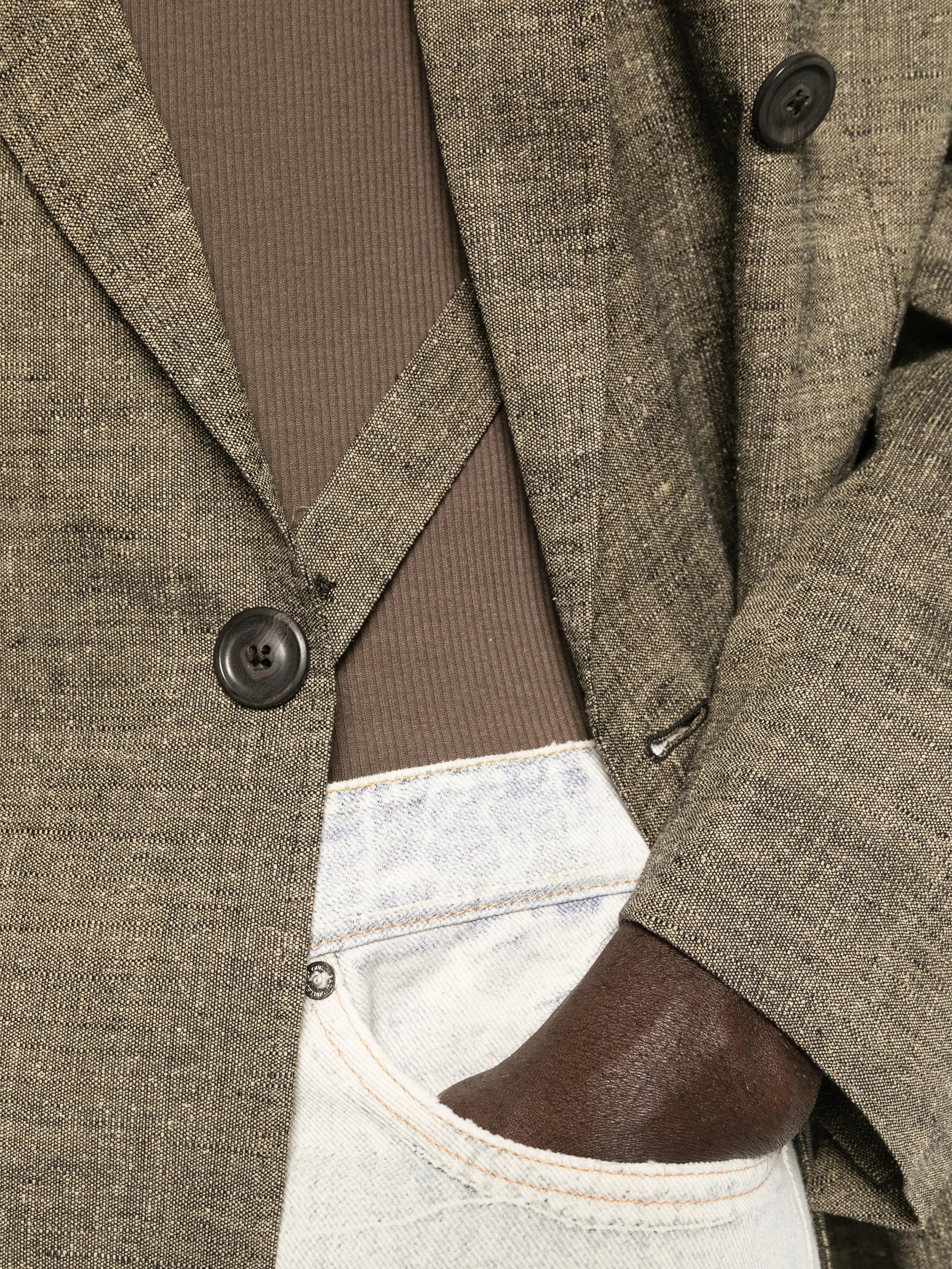 Halt double-breasted blazer