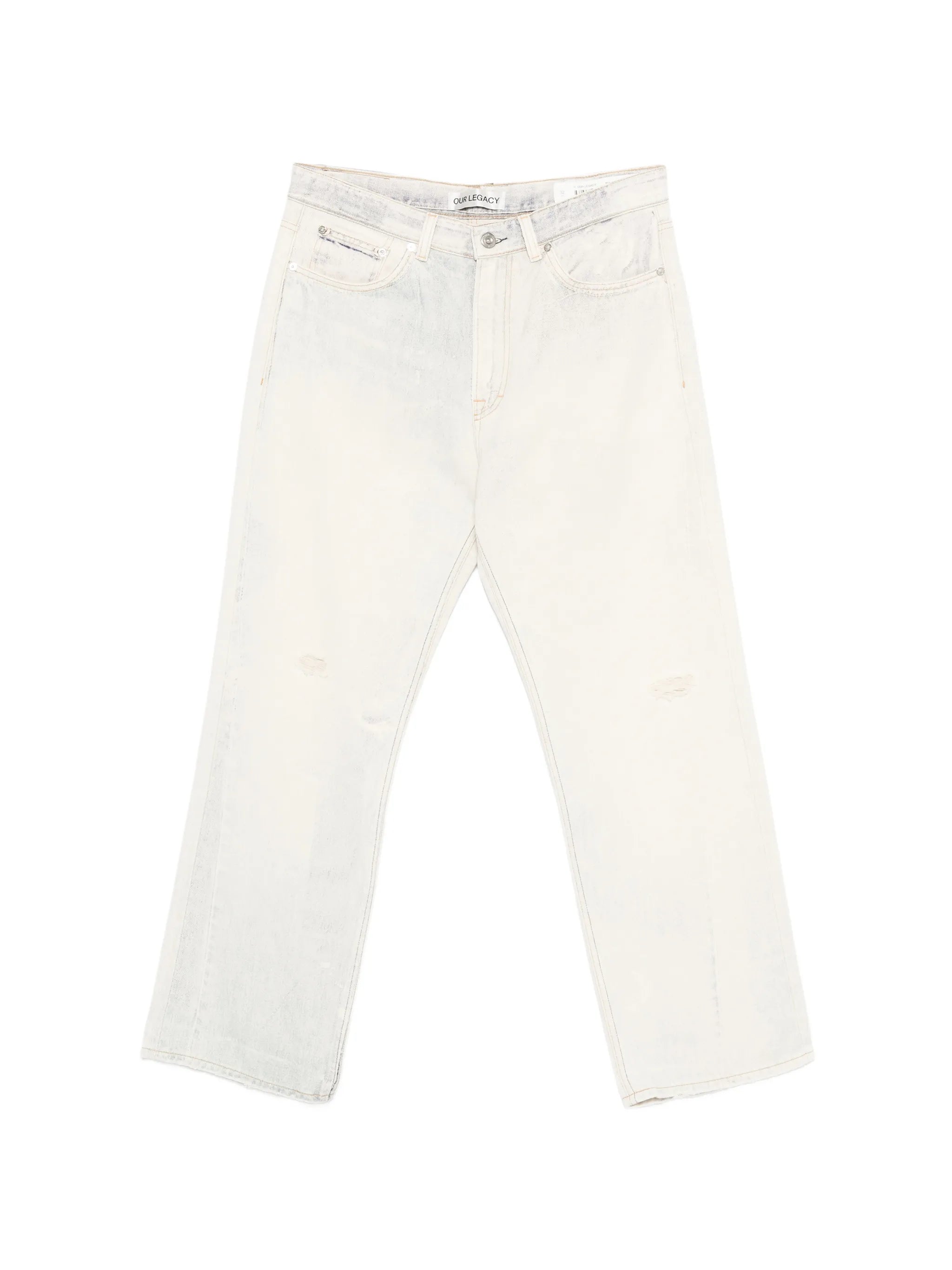 distressed jeans