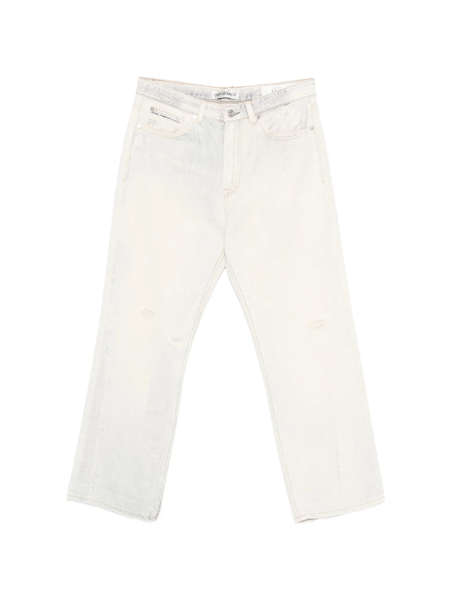 distressed jeans