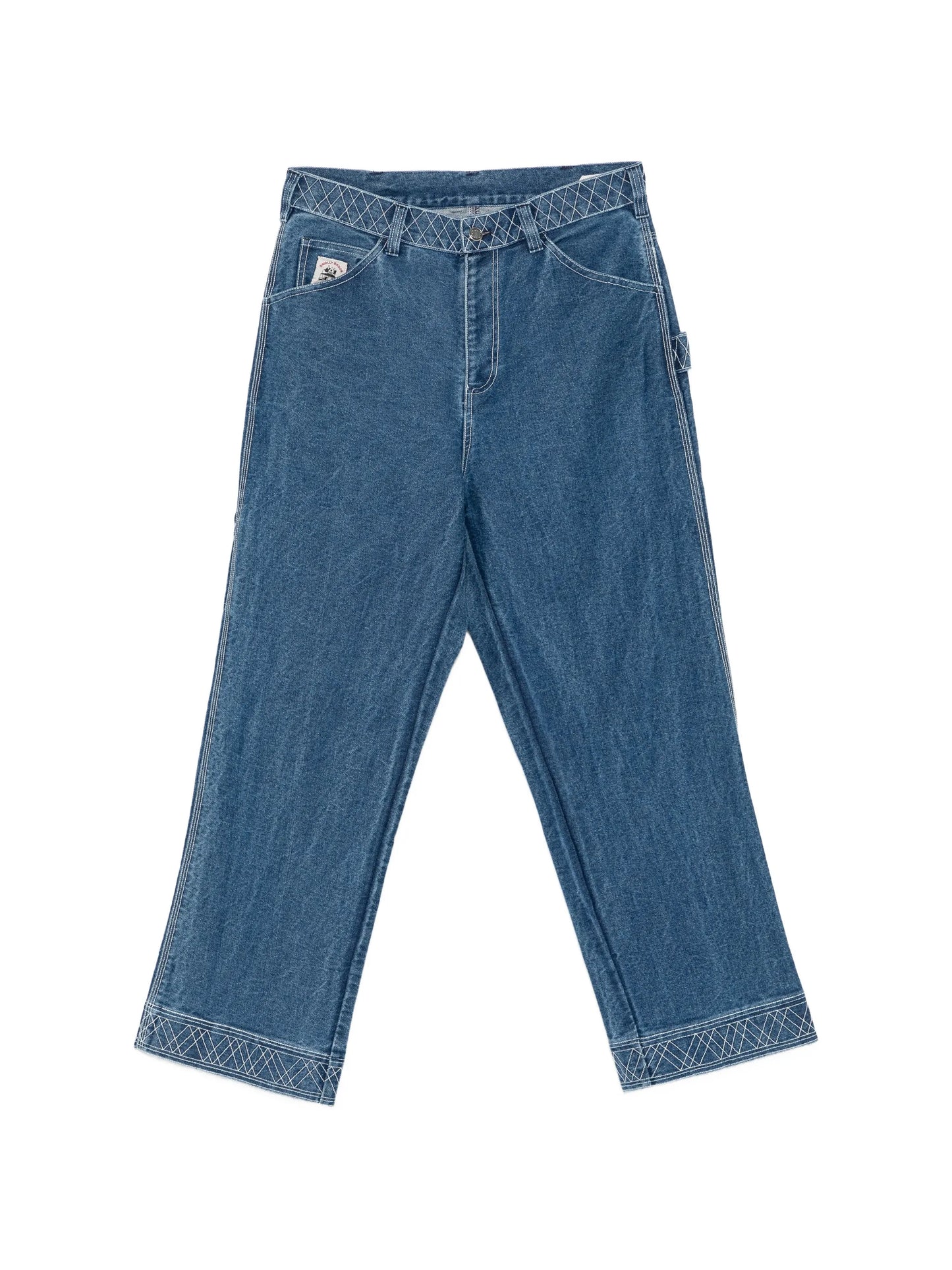embroidered trousers