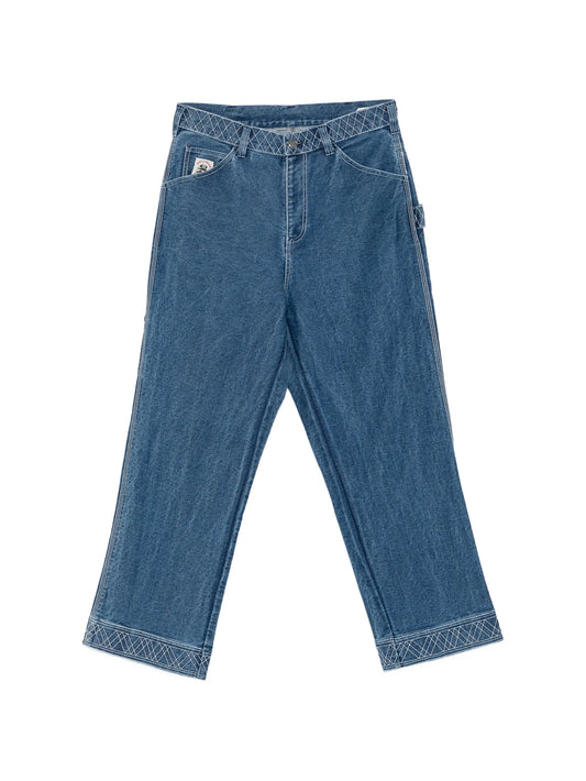 embroidered trousers