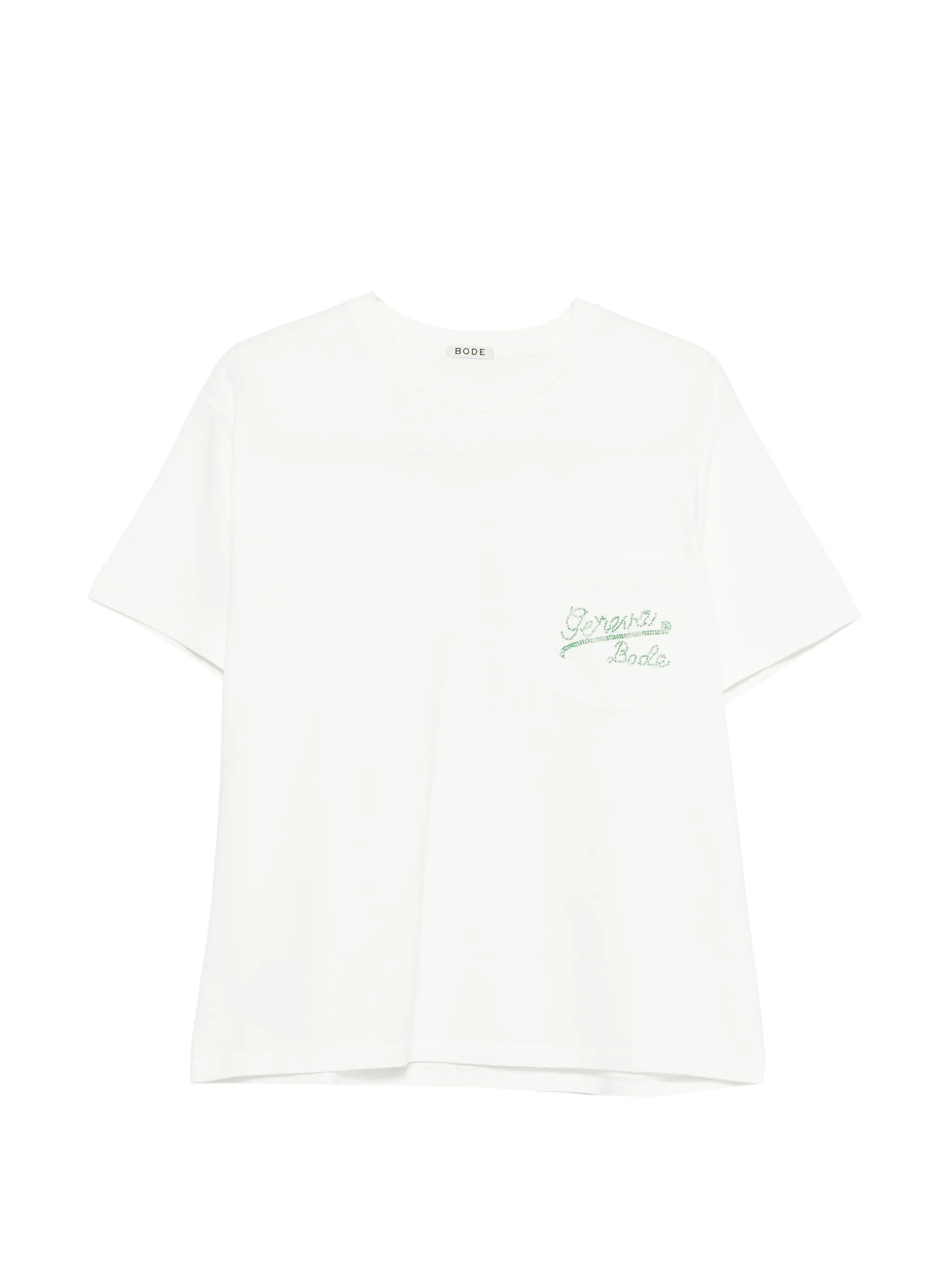 Geneva beaded pocket T-shirt