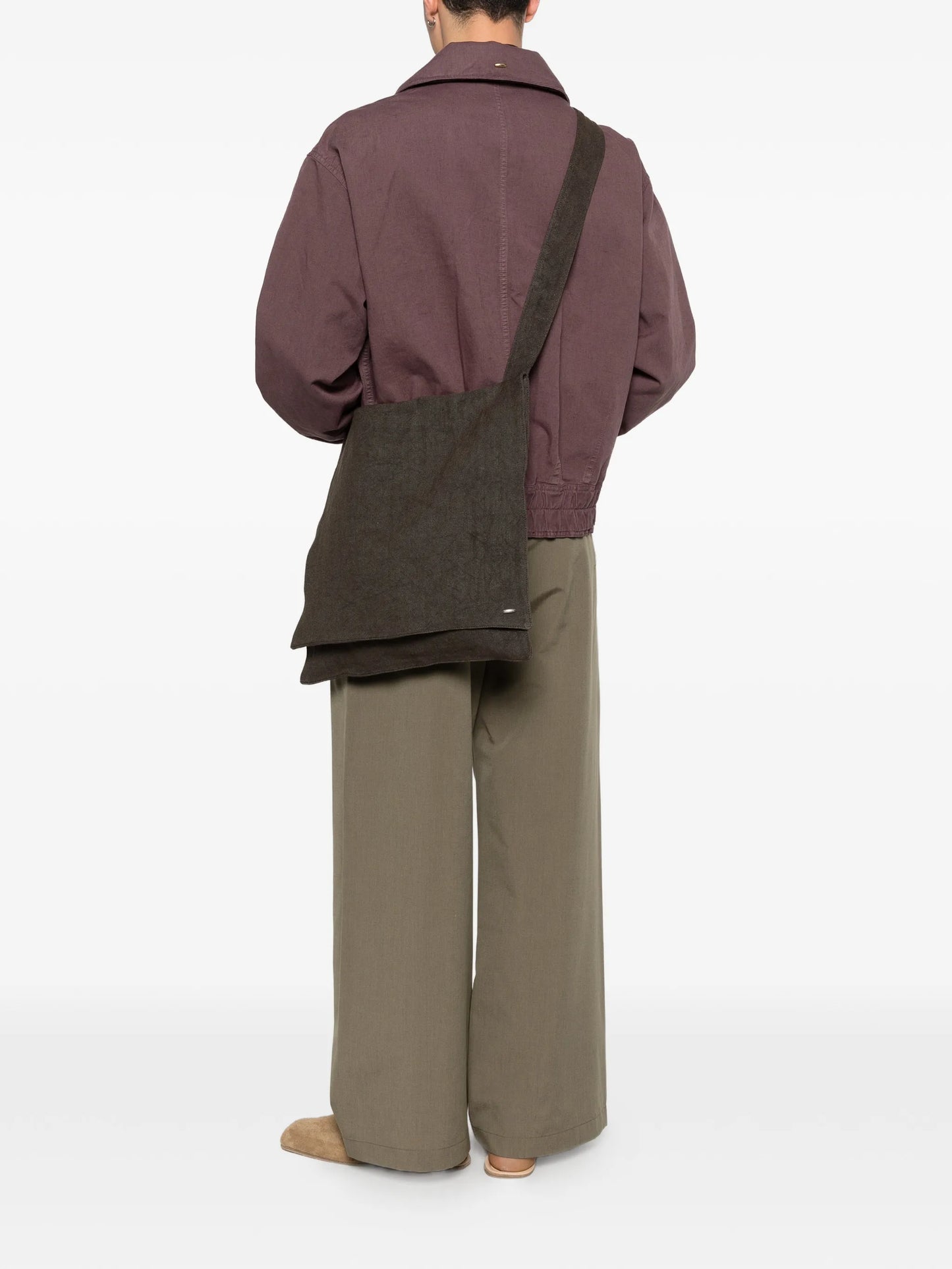Grande Slack linen shoulder bag