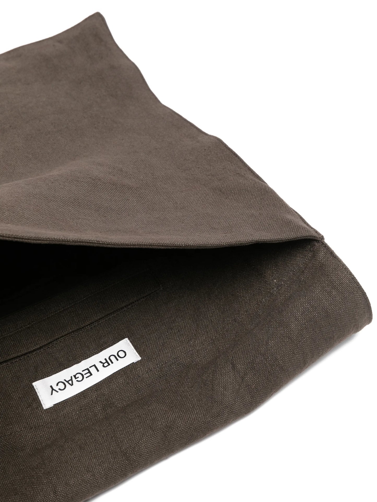 Slack cotton shoulder bag