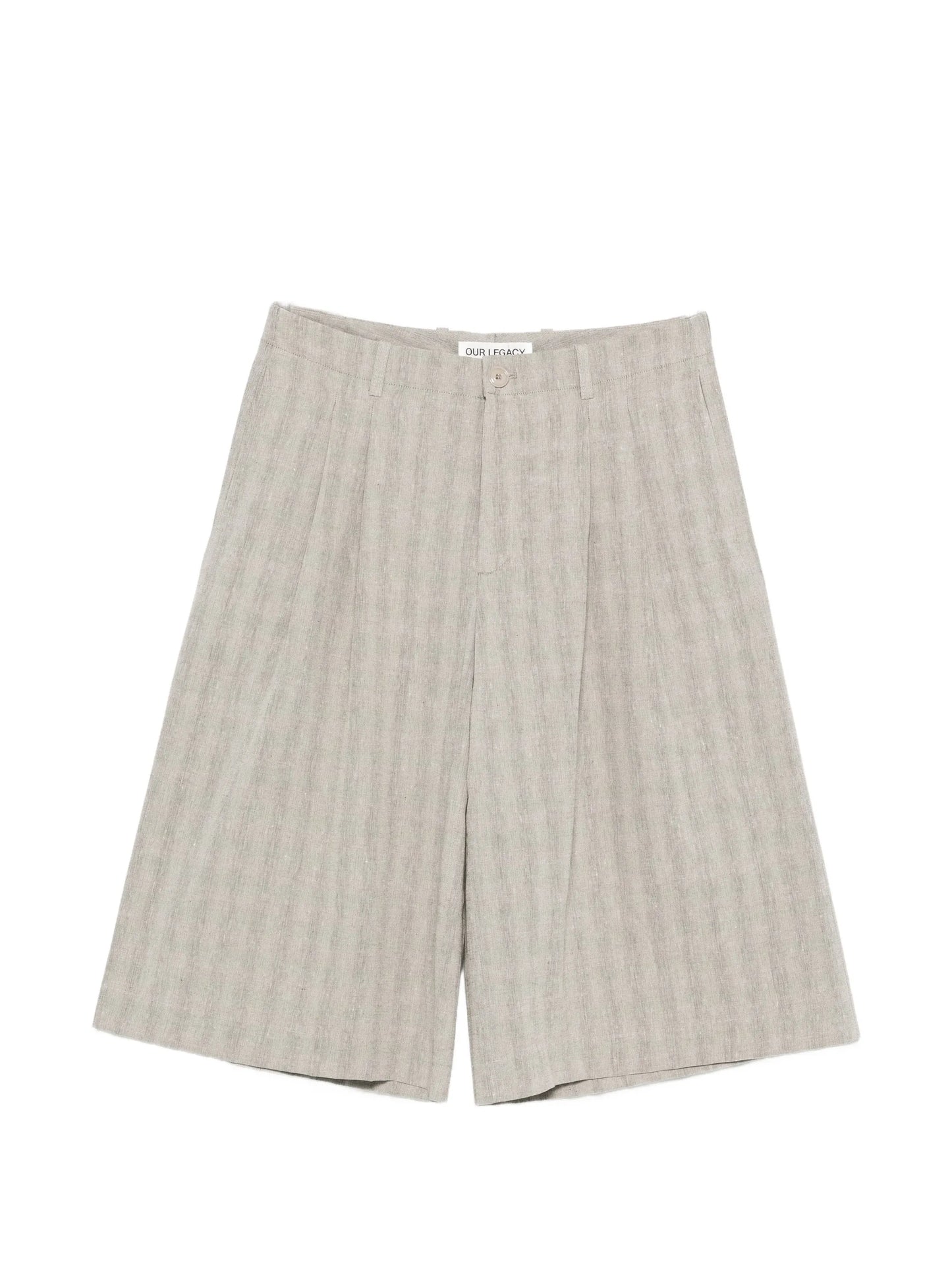 Split checked shorts