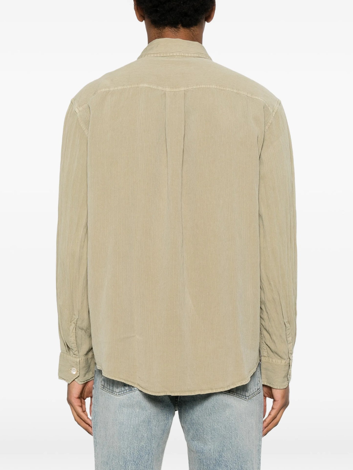 Beyond crinkled-finish shirt