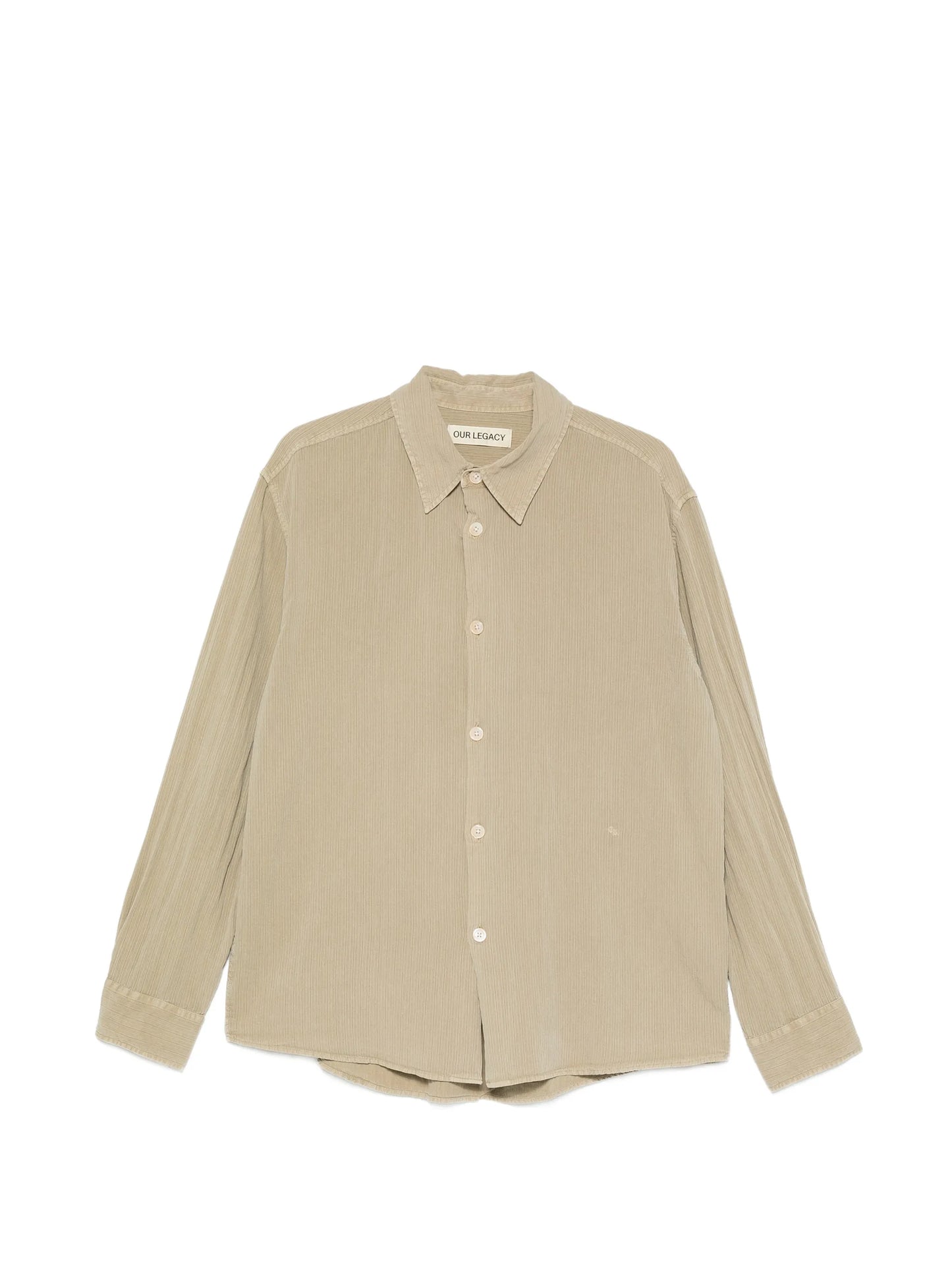 Beyond crinkled-finish shirt