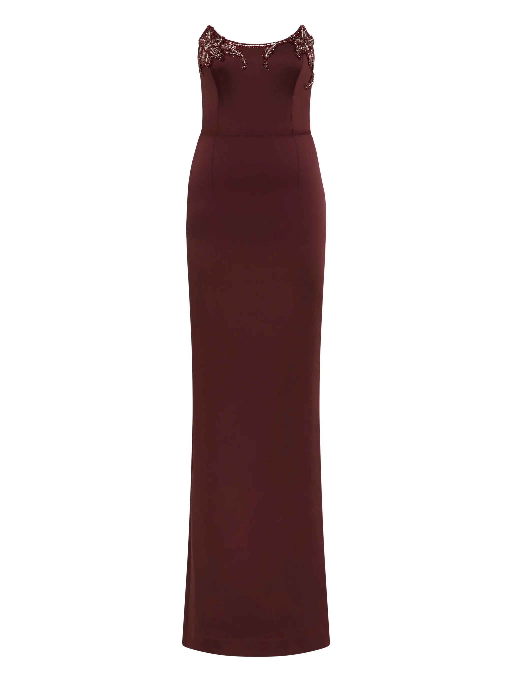 Alora strapless embellished maxi dress