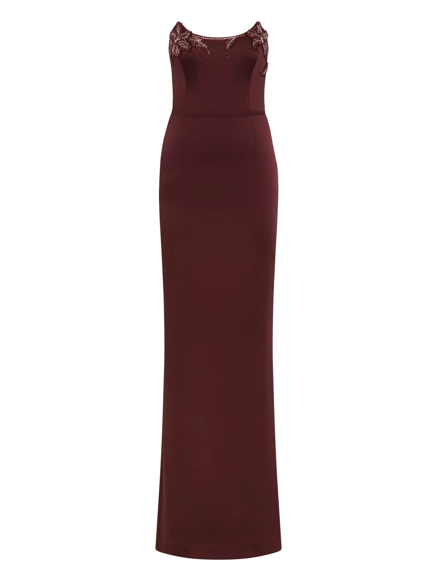 Alora strapless embellished maxi dress