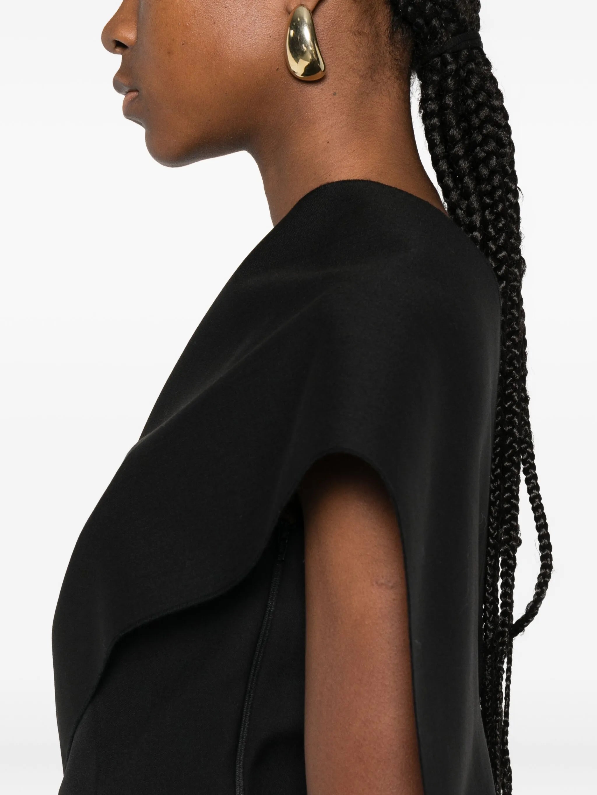 one-shoulder blouse